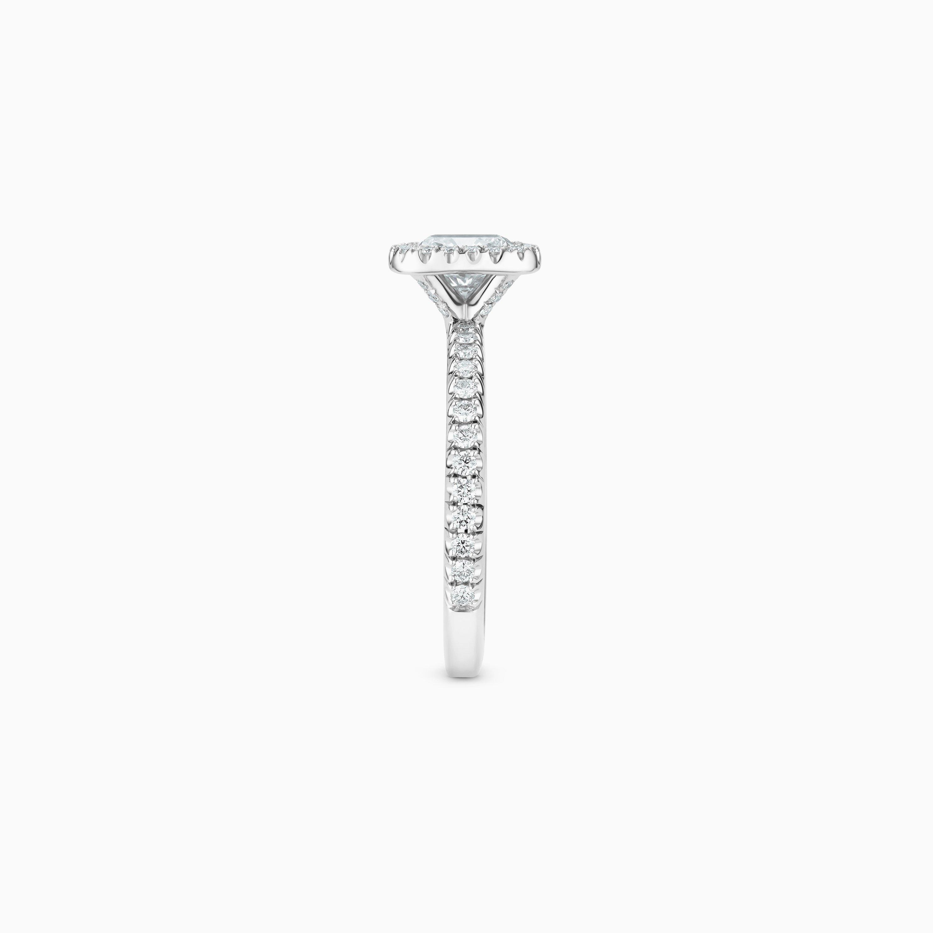 Solitaire Aura taille coussin, image 4