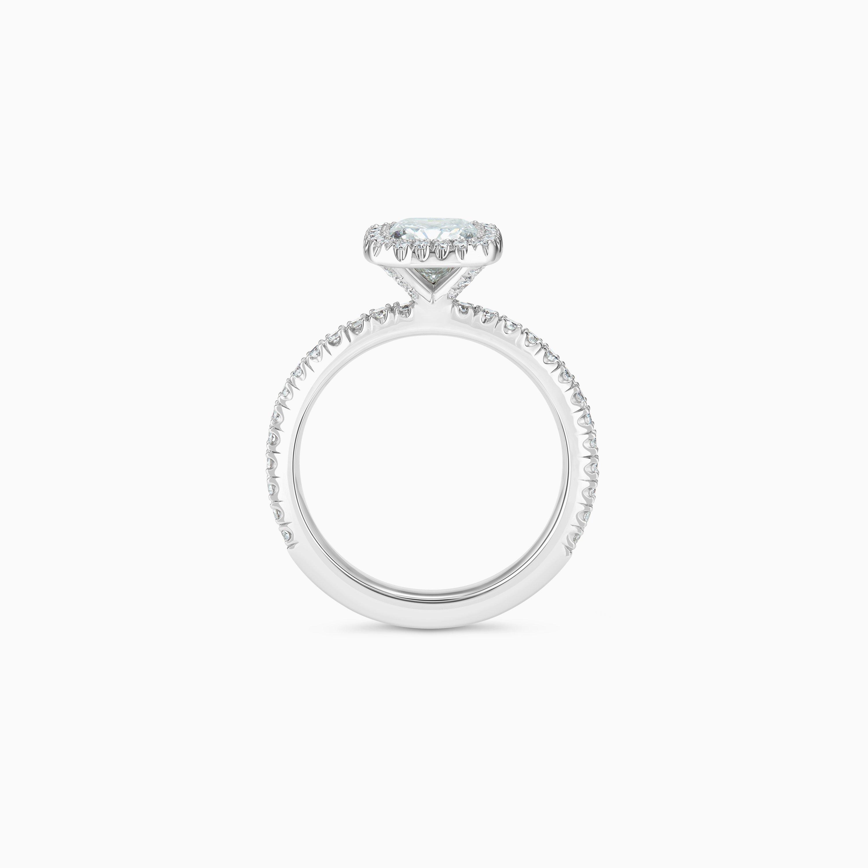 Solitaire Aura taille coussin, image 5