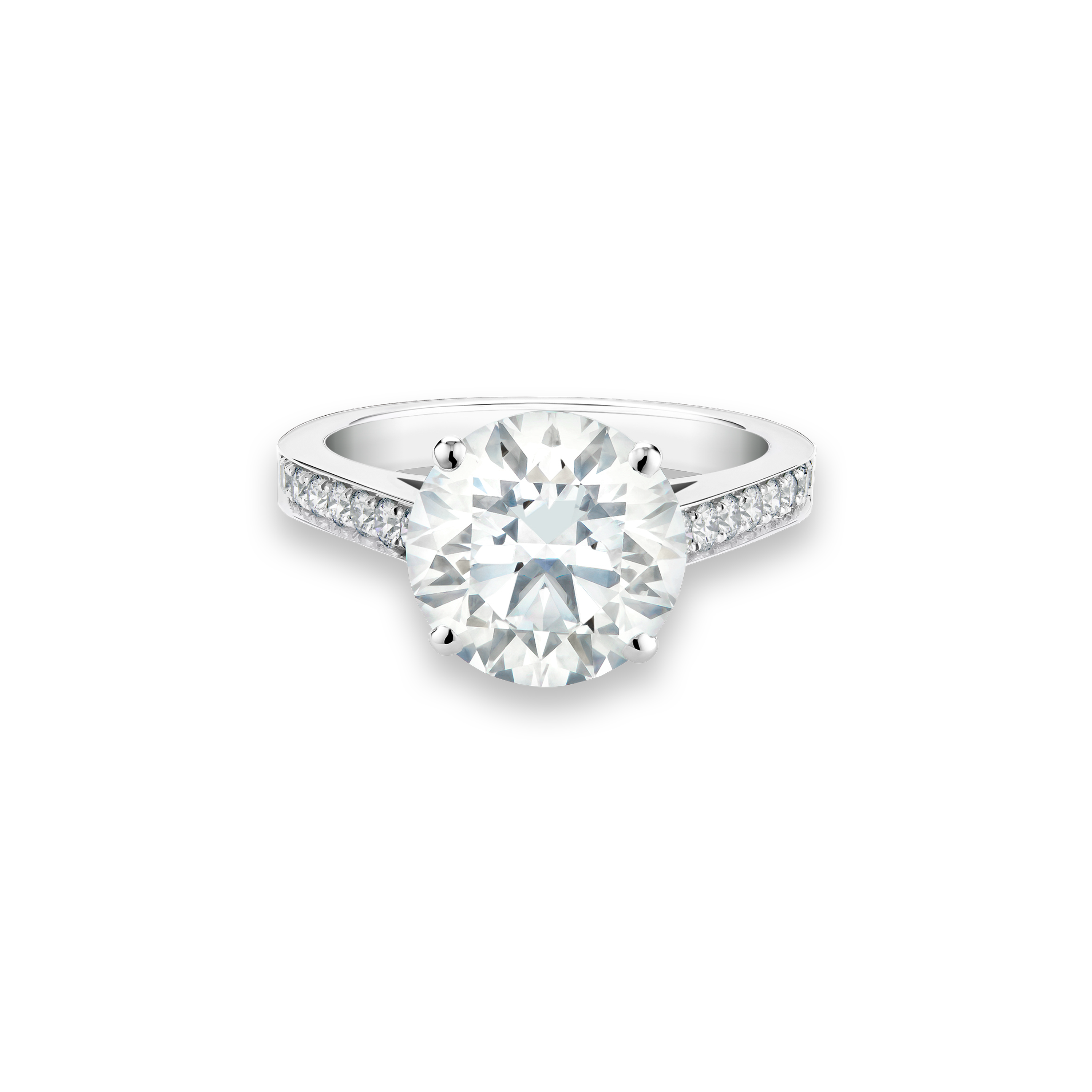 Old Bond Street round brilliant diamond ring Old Bond Street round brilliant diamond ring, image 1