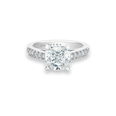 Old Bond Street cushion-cut diamond ring, image 1