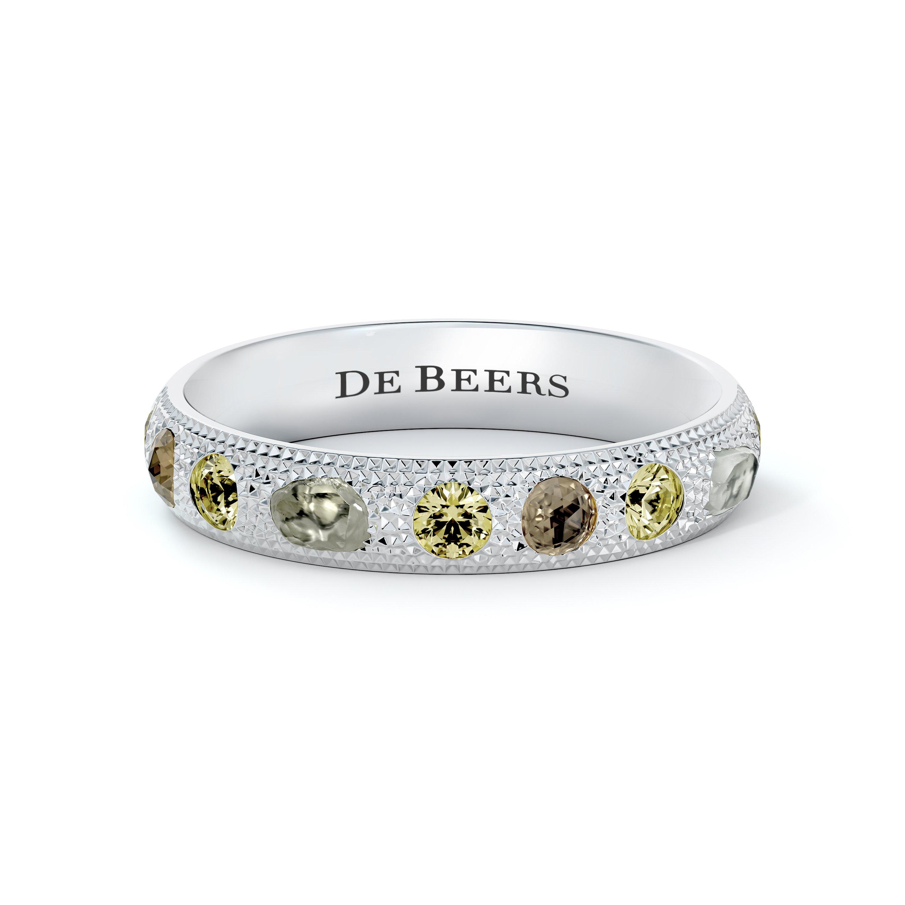 De Beers's Latest High-Jewelry Collection Combines Rough and