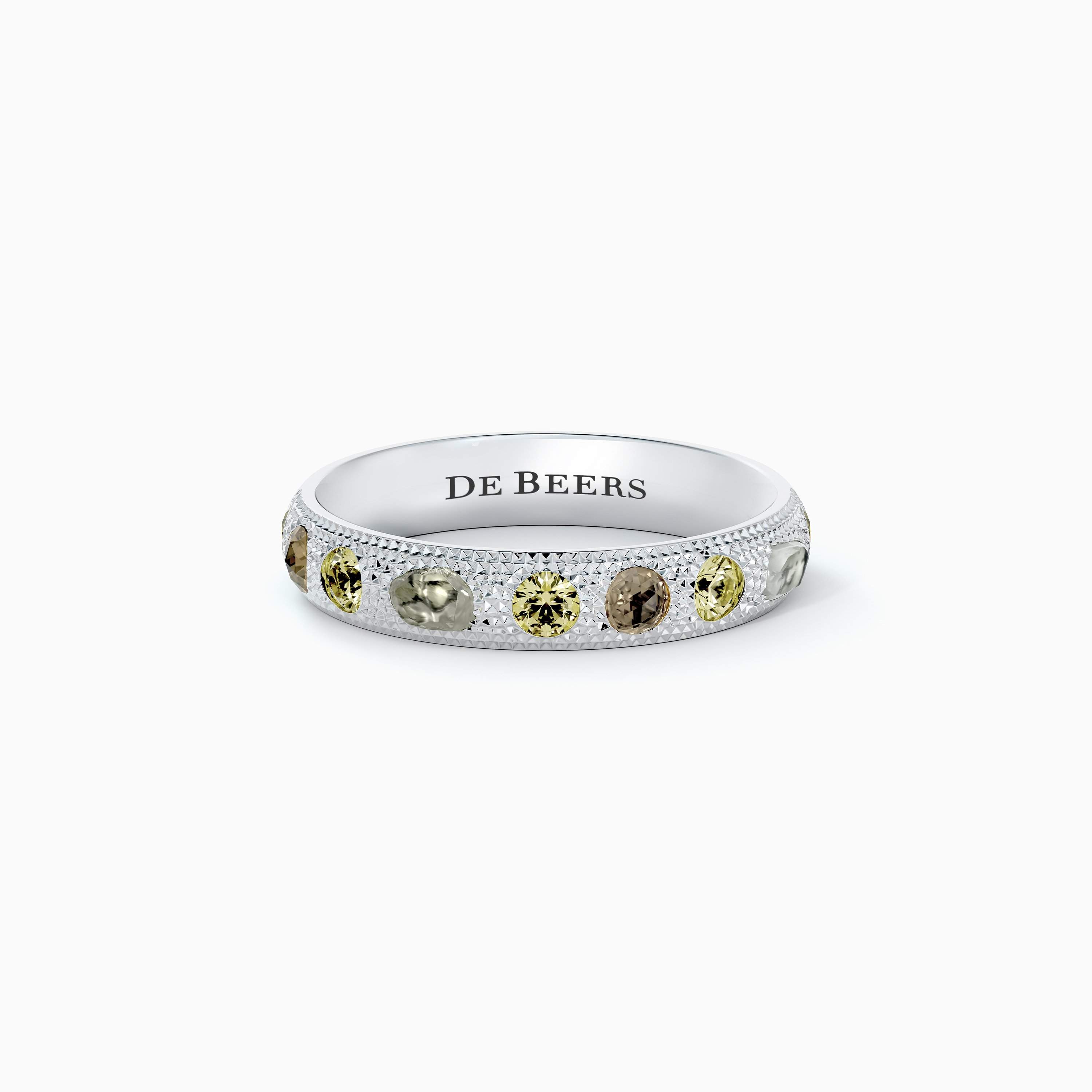 Talisman small band in white gold Talisman small band in white gold, image 1