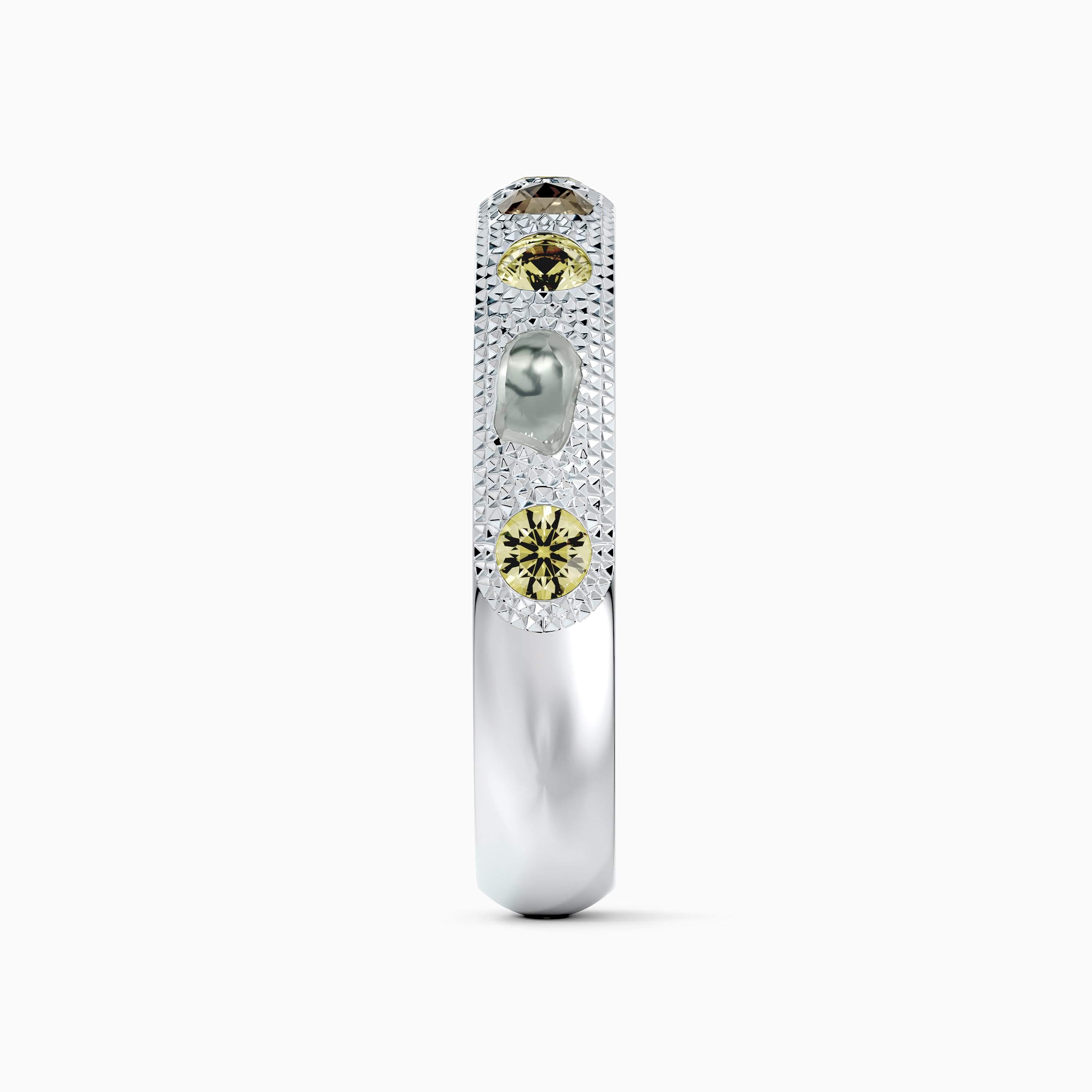 Talisman small band in white gold Talisman small band in white gold, image 4