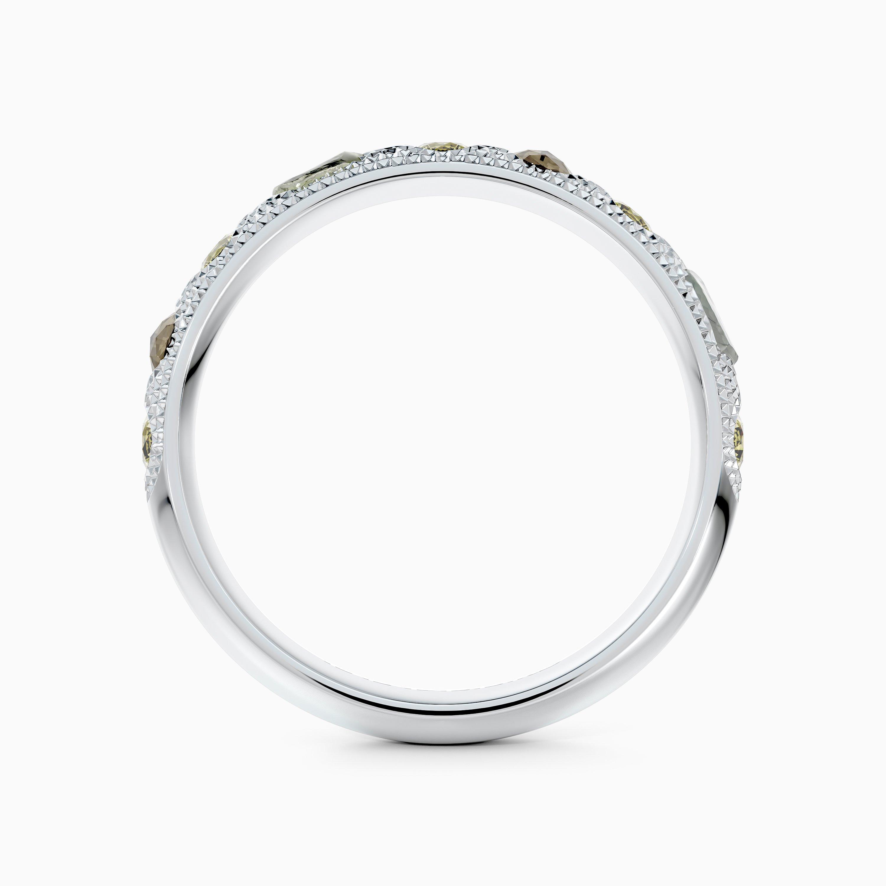 Bague Talisman small en or blanc, image 5