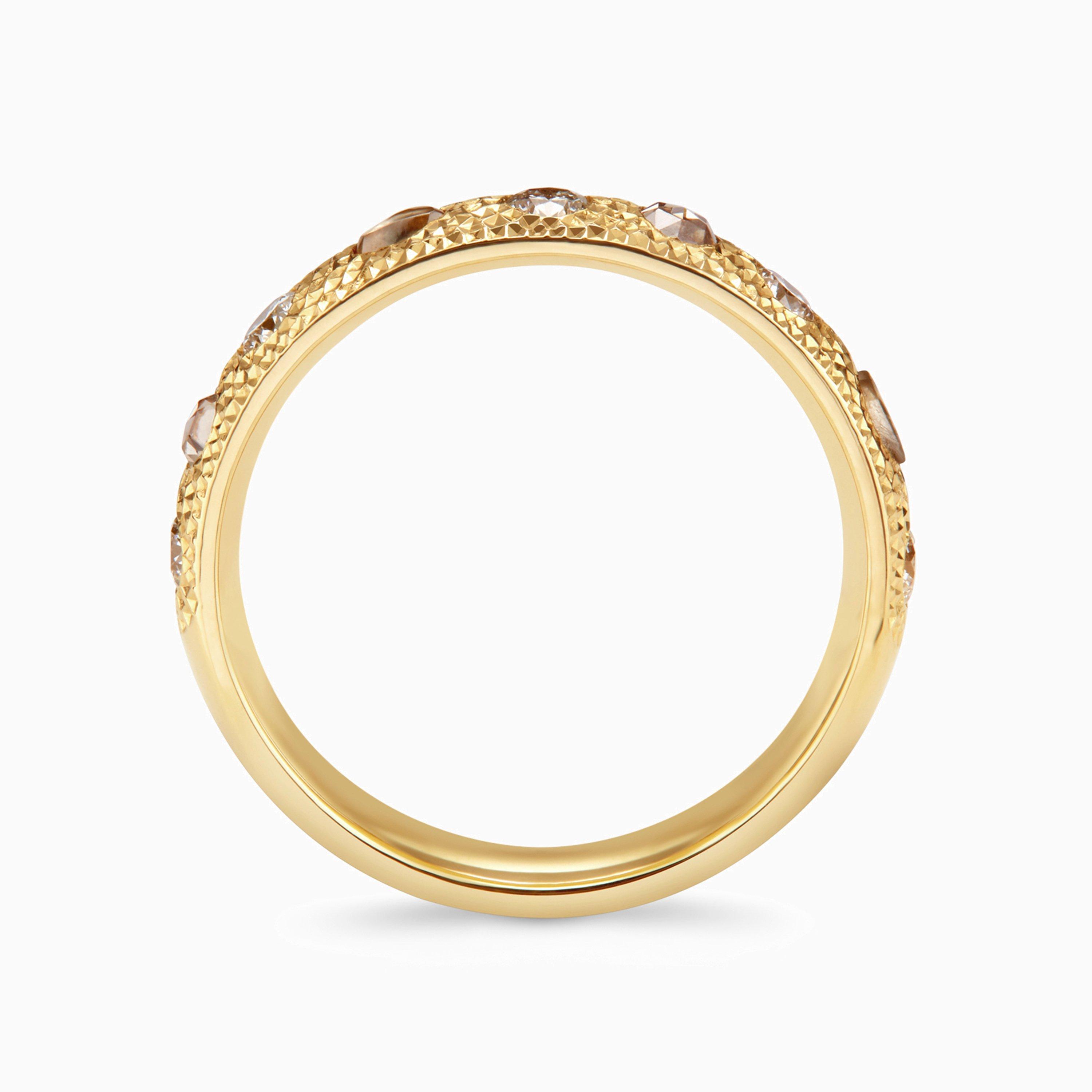 Talisman Small Band in Yellow Gold, image 2