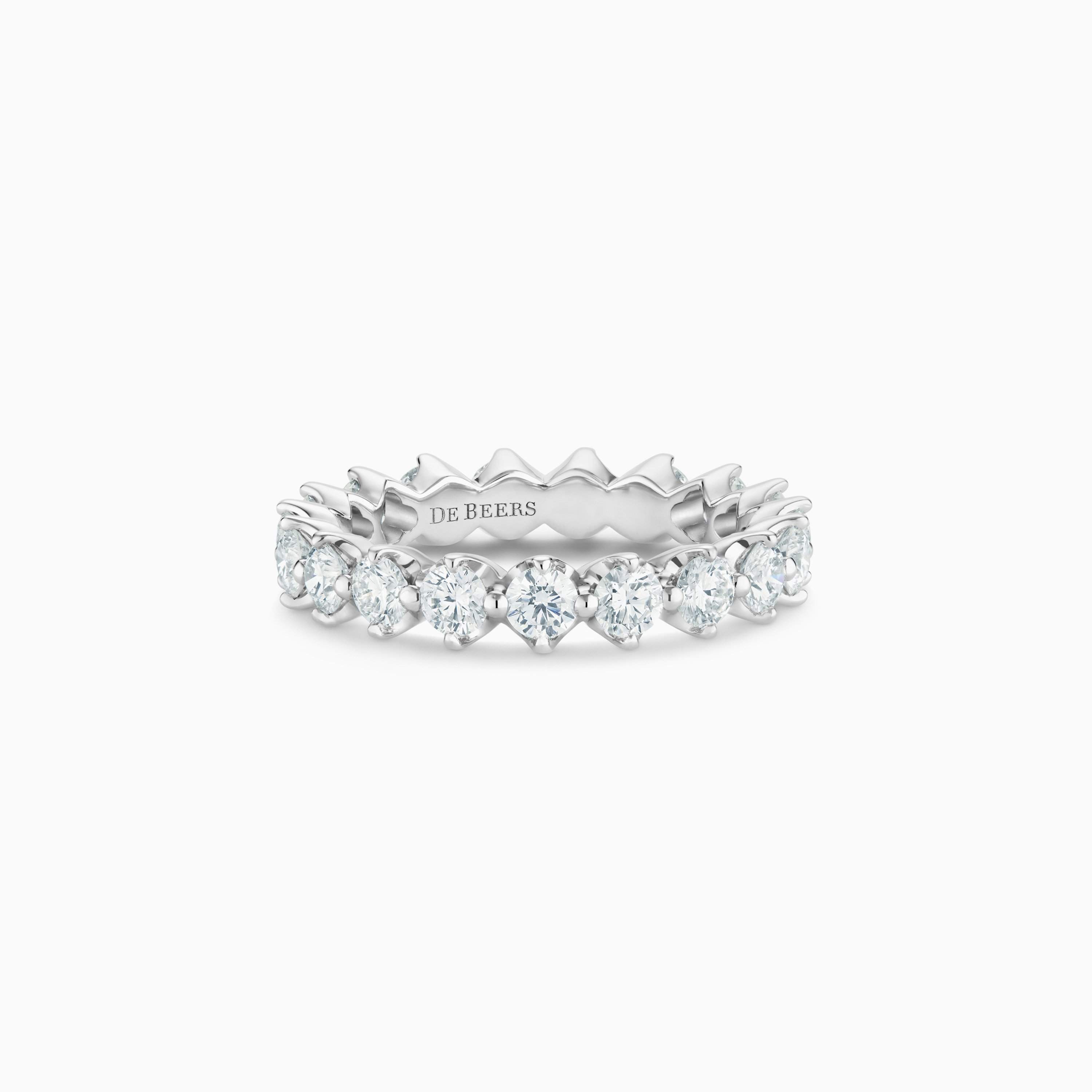 Allegria small eternity band in platinum Allegria small eternity band in platinum, image 1