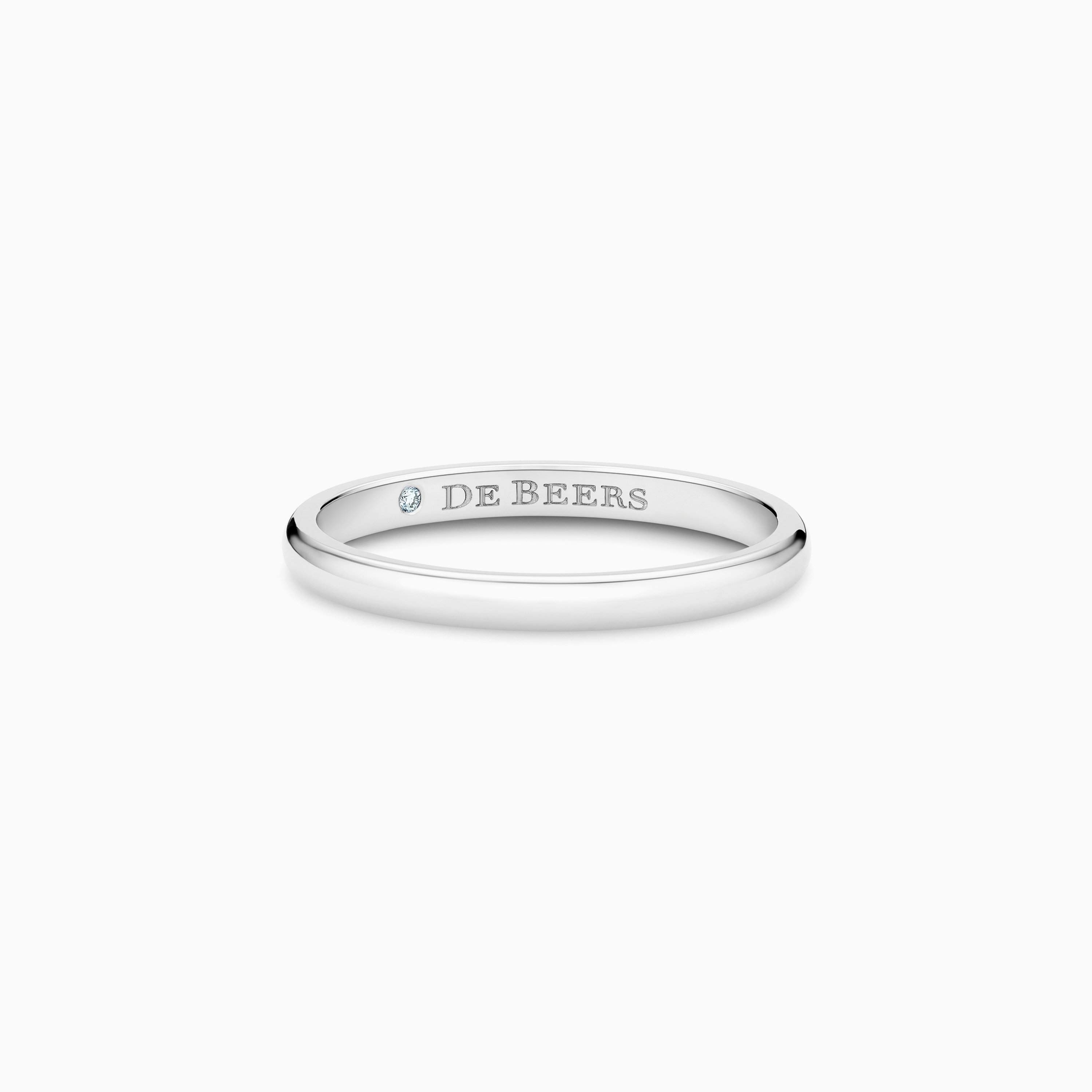 DB Classic Band in Platinum DB Classic Band in Platinum, image 1