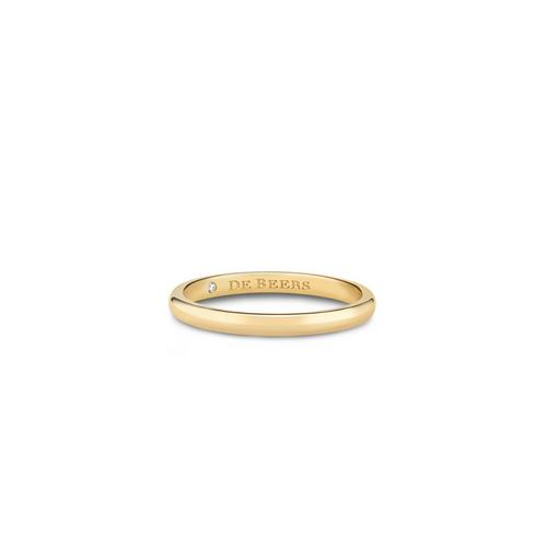 Debeers Db Classic Band In Gold