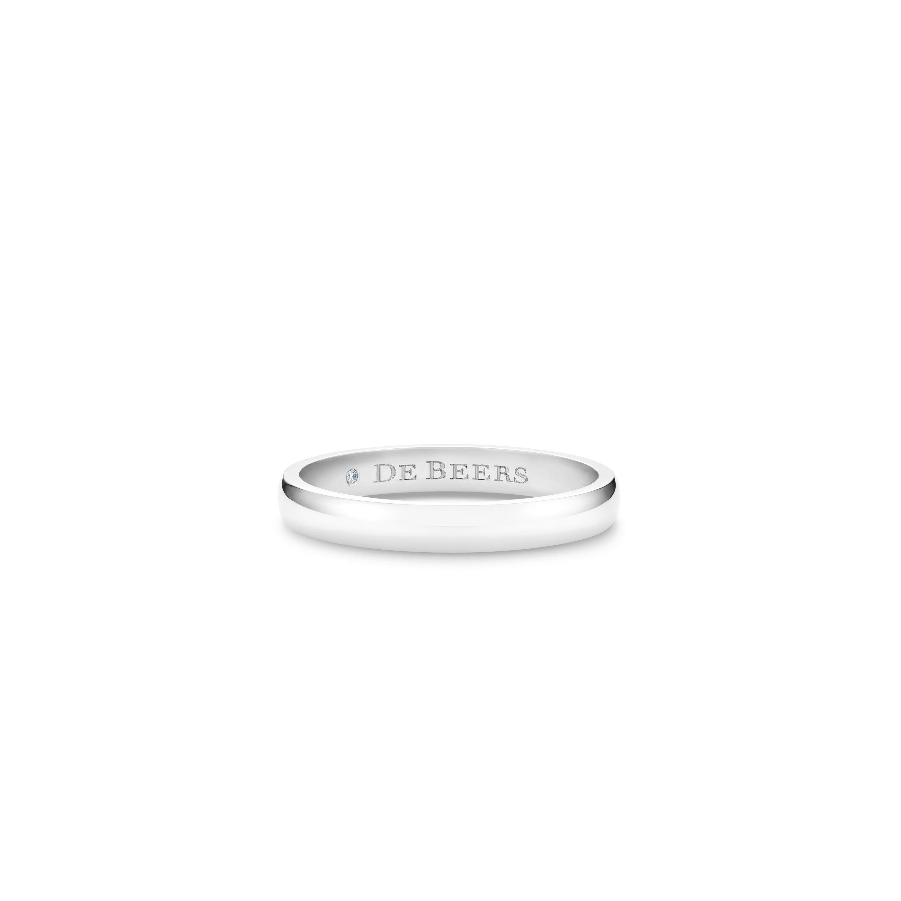Debeers Db Classic Band In White