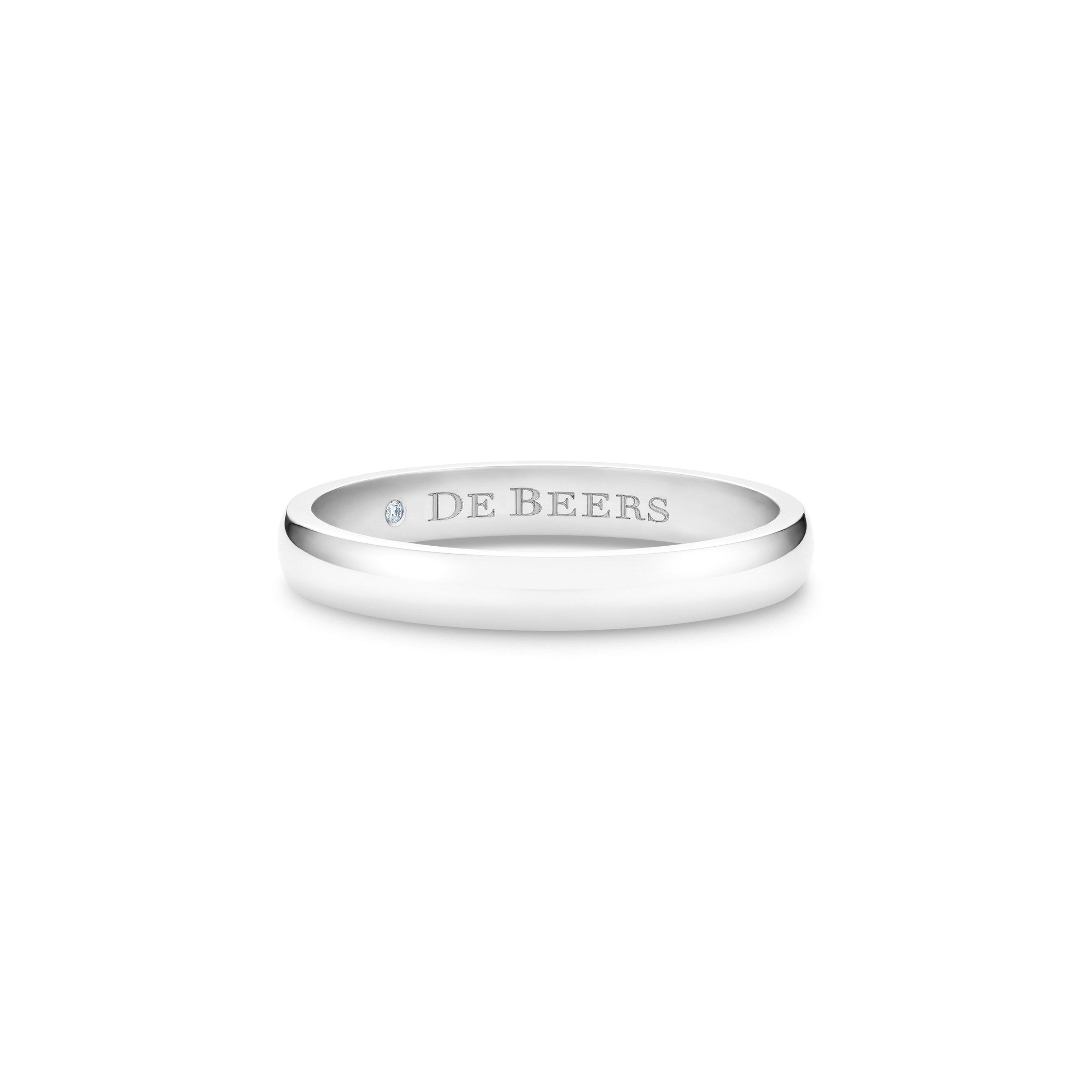 Debeers Db Classic Band In White