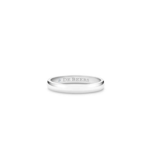Debeers Db Classic Band In White