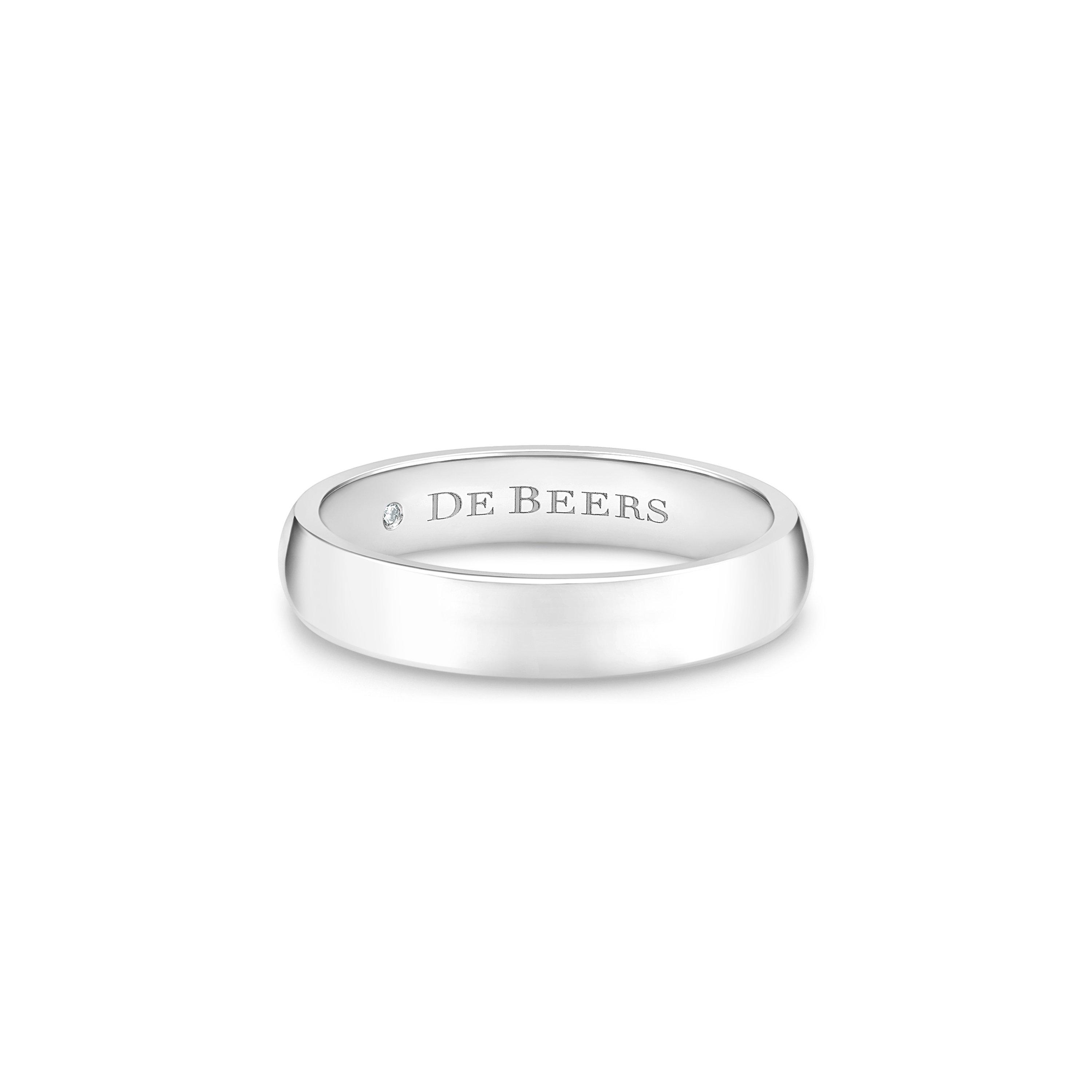 Debeers Db Classic Band In Metallic