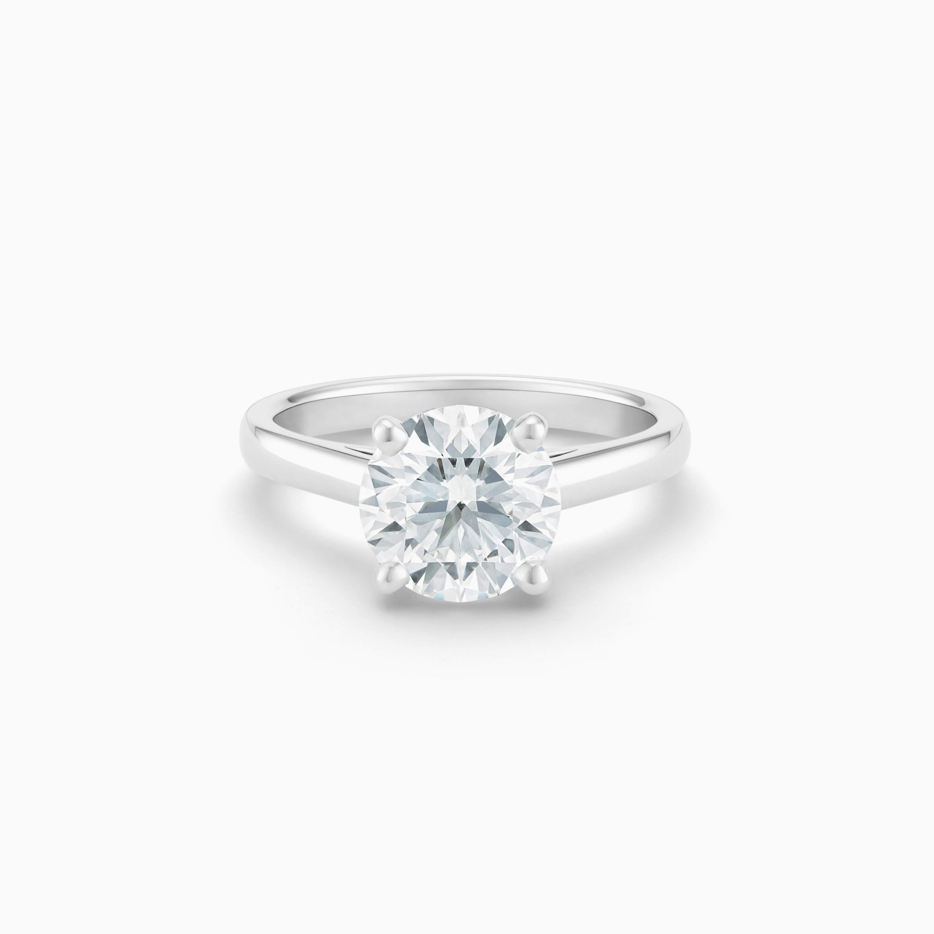 DB Classic round brilliant diamond ring DB Classic round brilliant diamond ring, image 1
