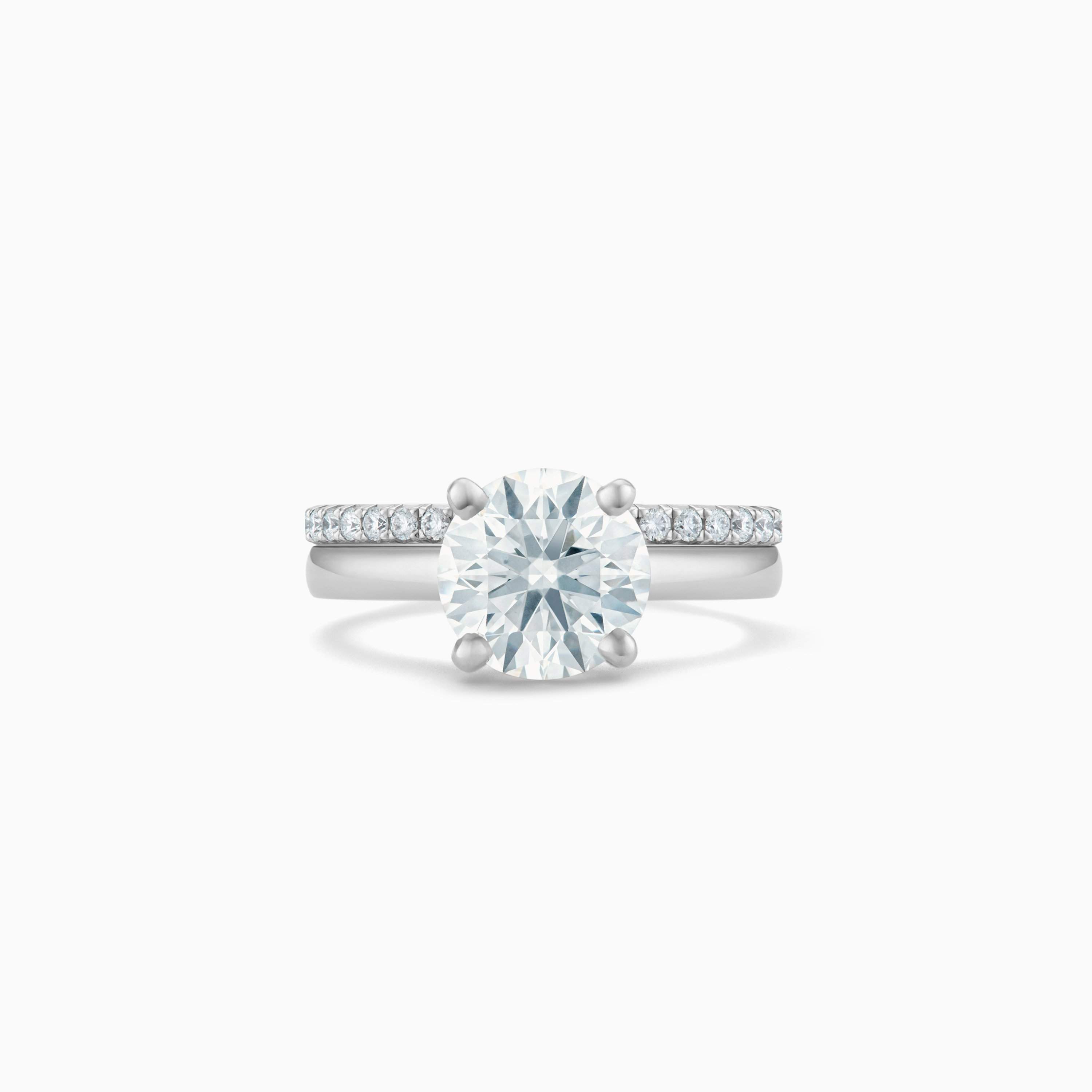 DB Classic round brilliant diamond ring DB Classic round brilliant diamond ring, image 3