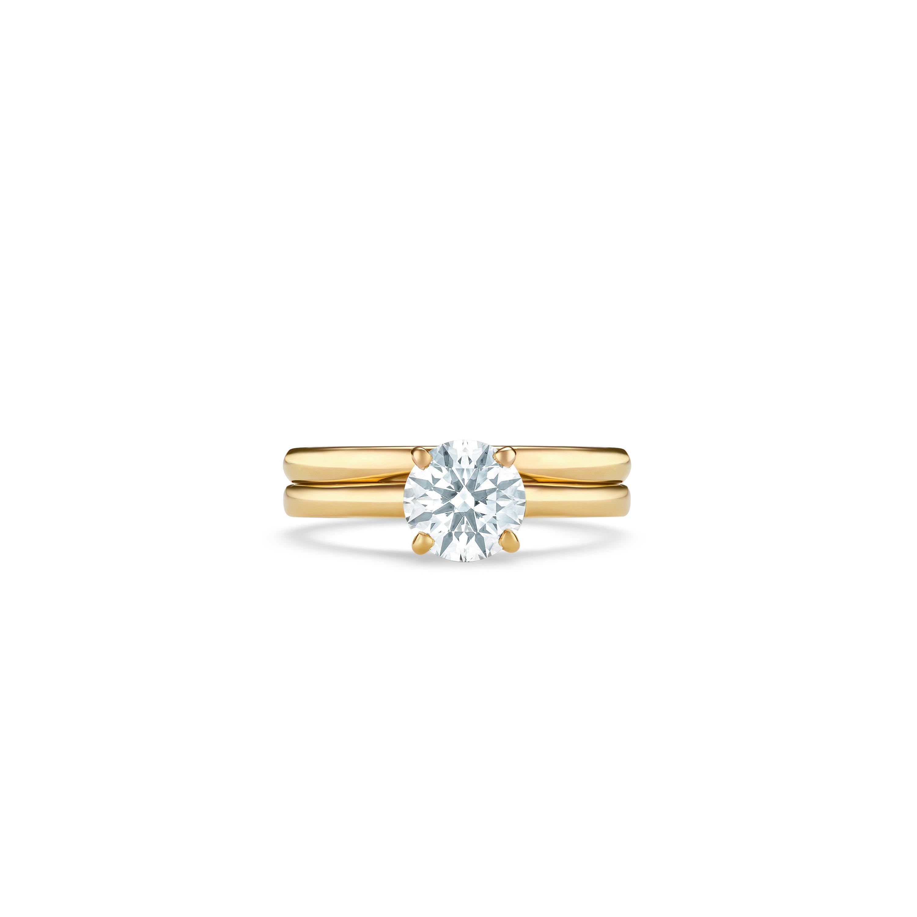 Brio solitaire ring, De Beers