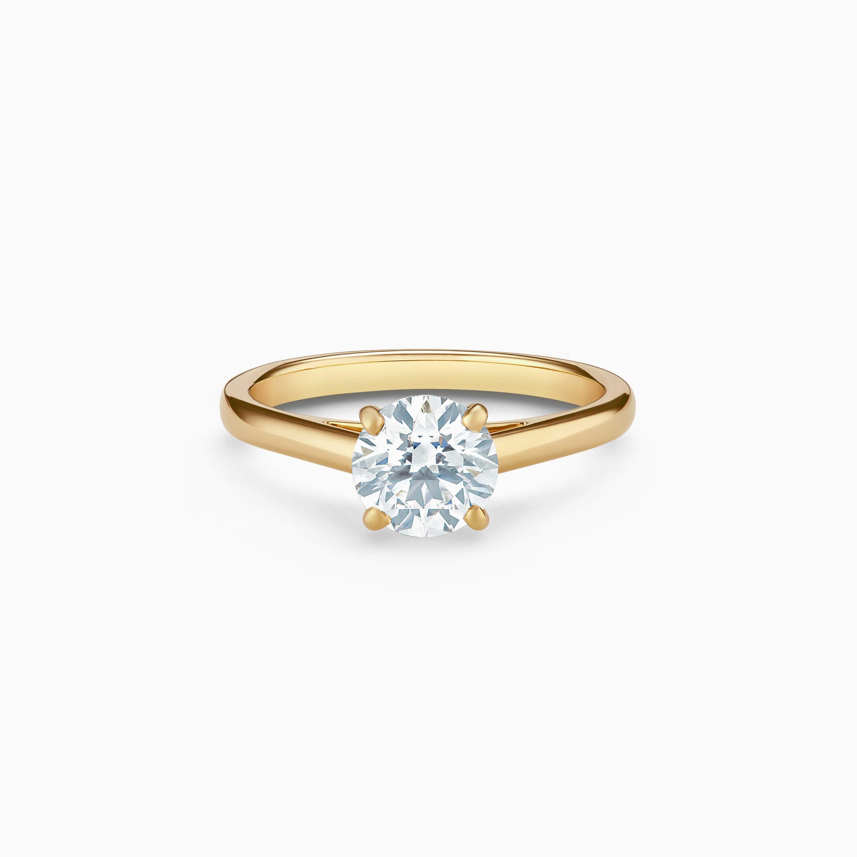 DB Classic round brilliant diamond ring DB Classic round brilliant diamond ring, image 1