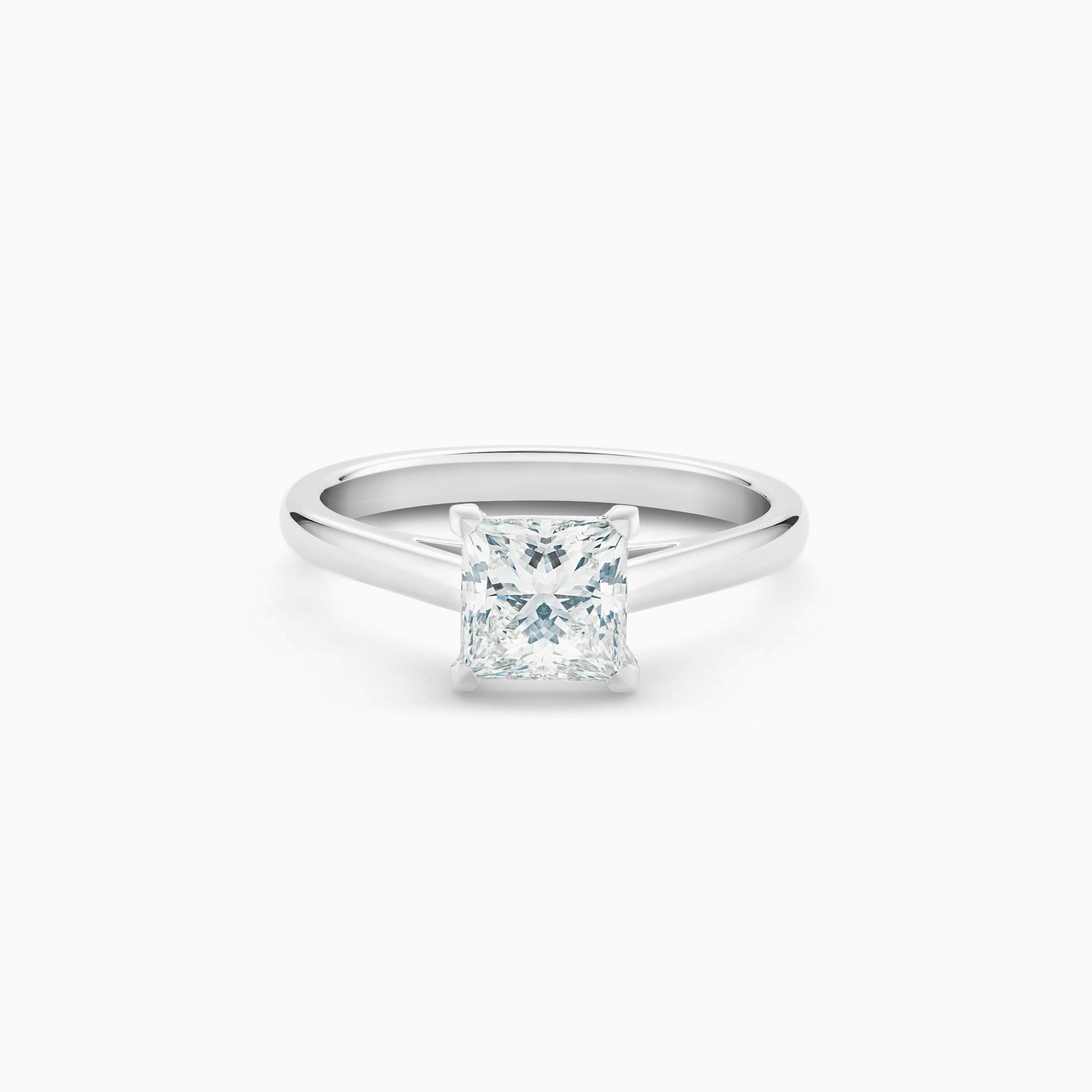 DB Classic princess-cut diamond ring DB Classic princess-cut diamond ring, image 1