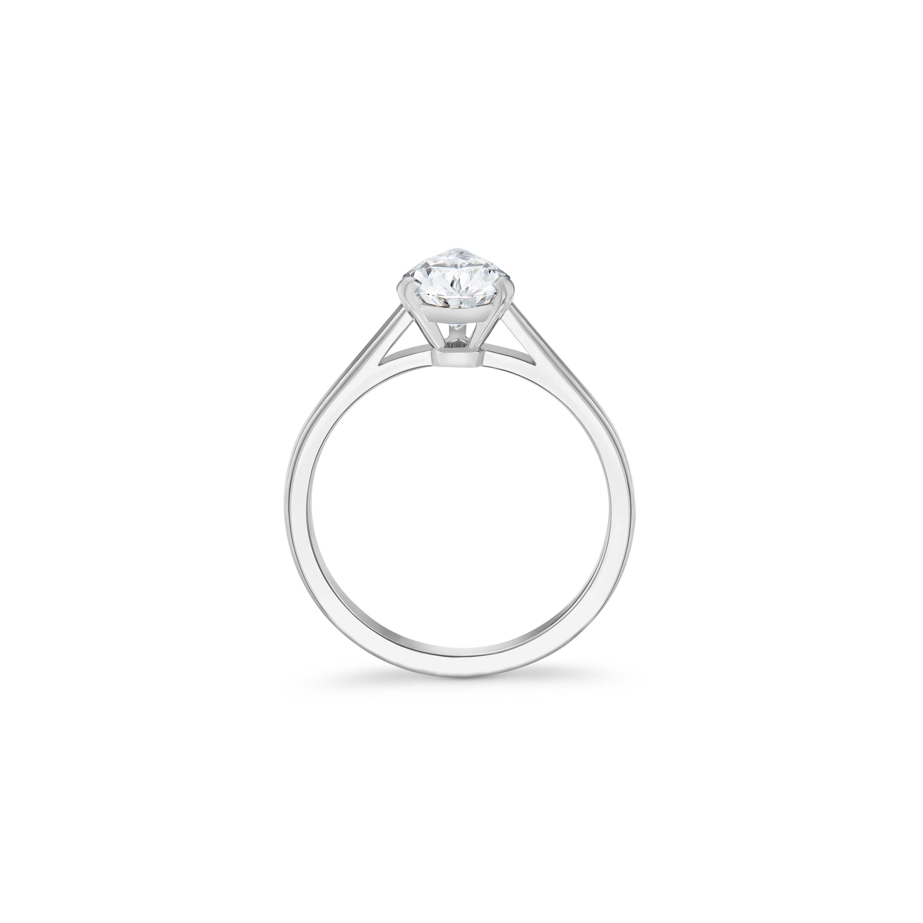 DB Classic 水滴形切割鉆戒, image 3