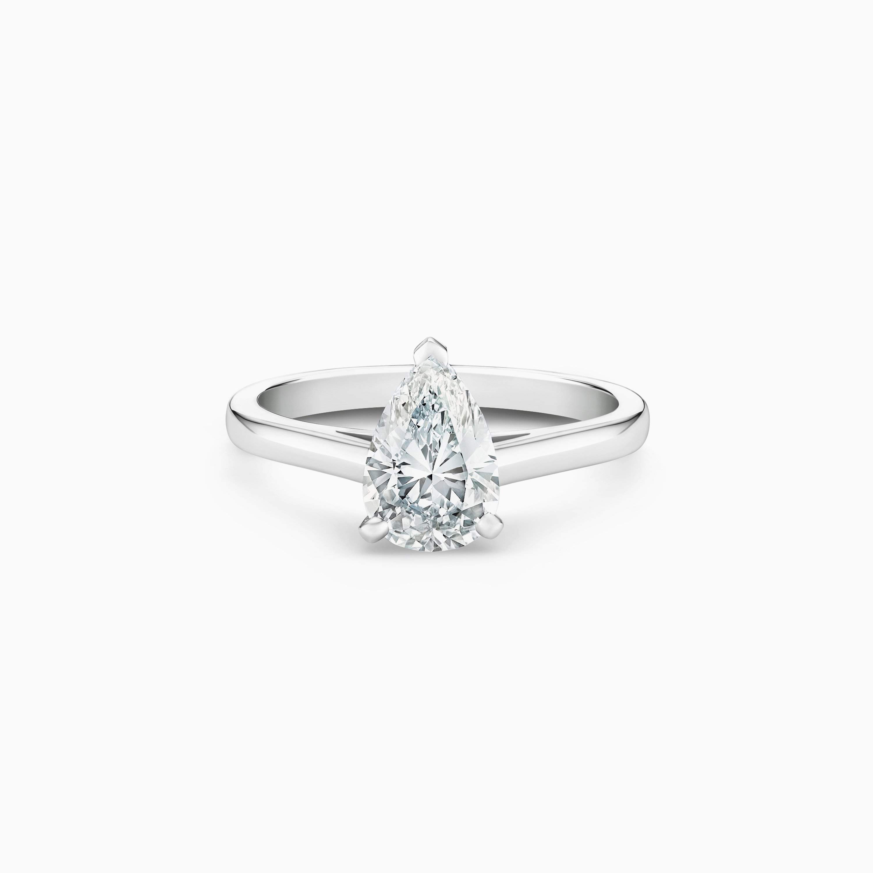 Solitaire DB Classic taille poire Solitaire DB Classic taille poire, image 1