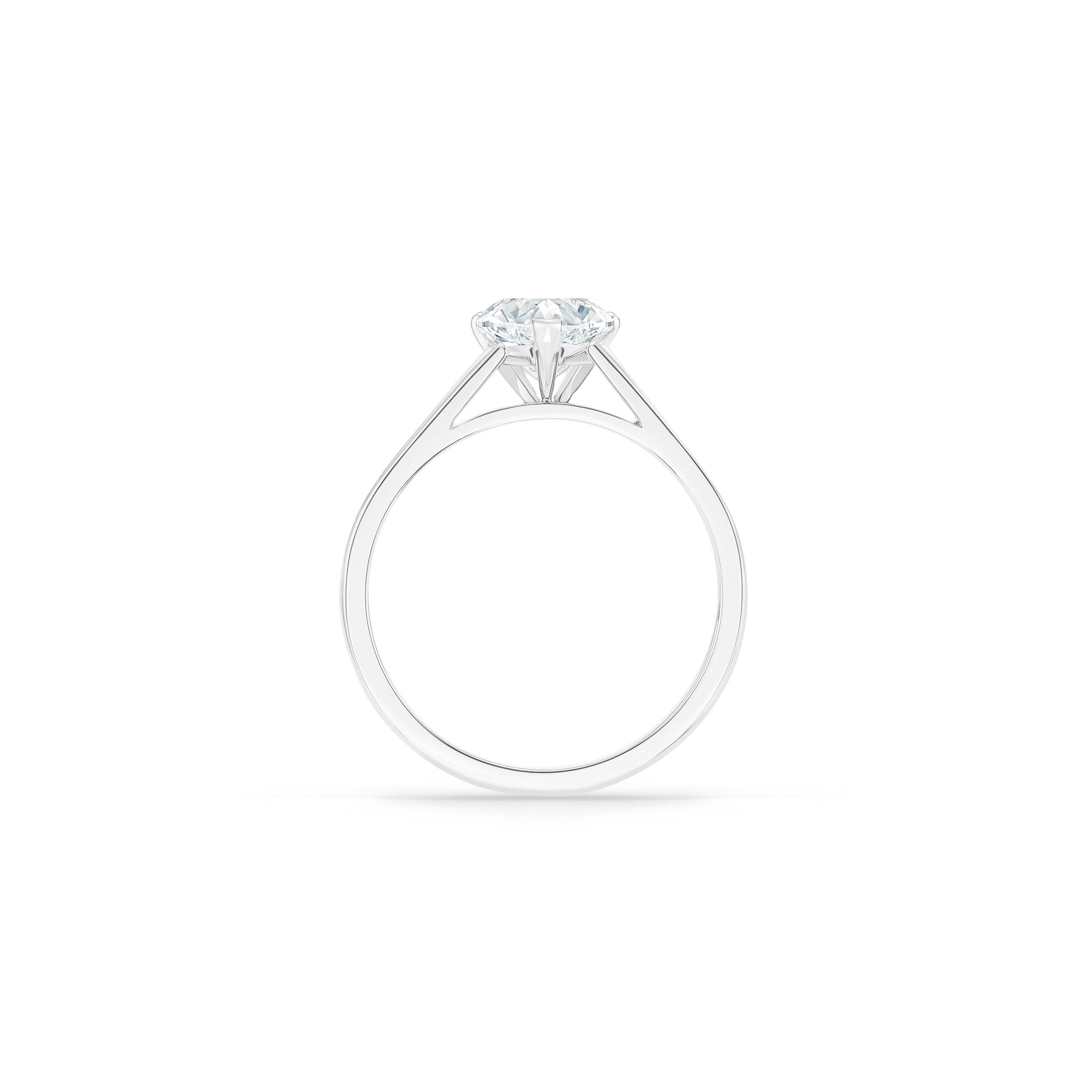 DB Classic 心形切割鉆石戒指, image 4