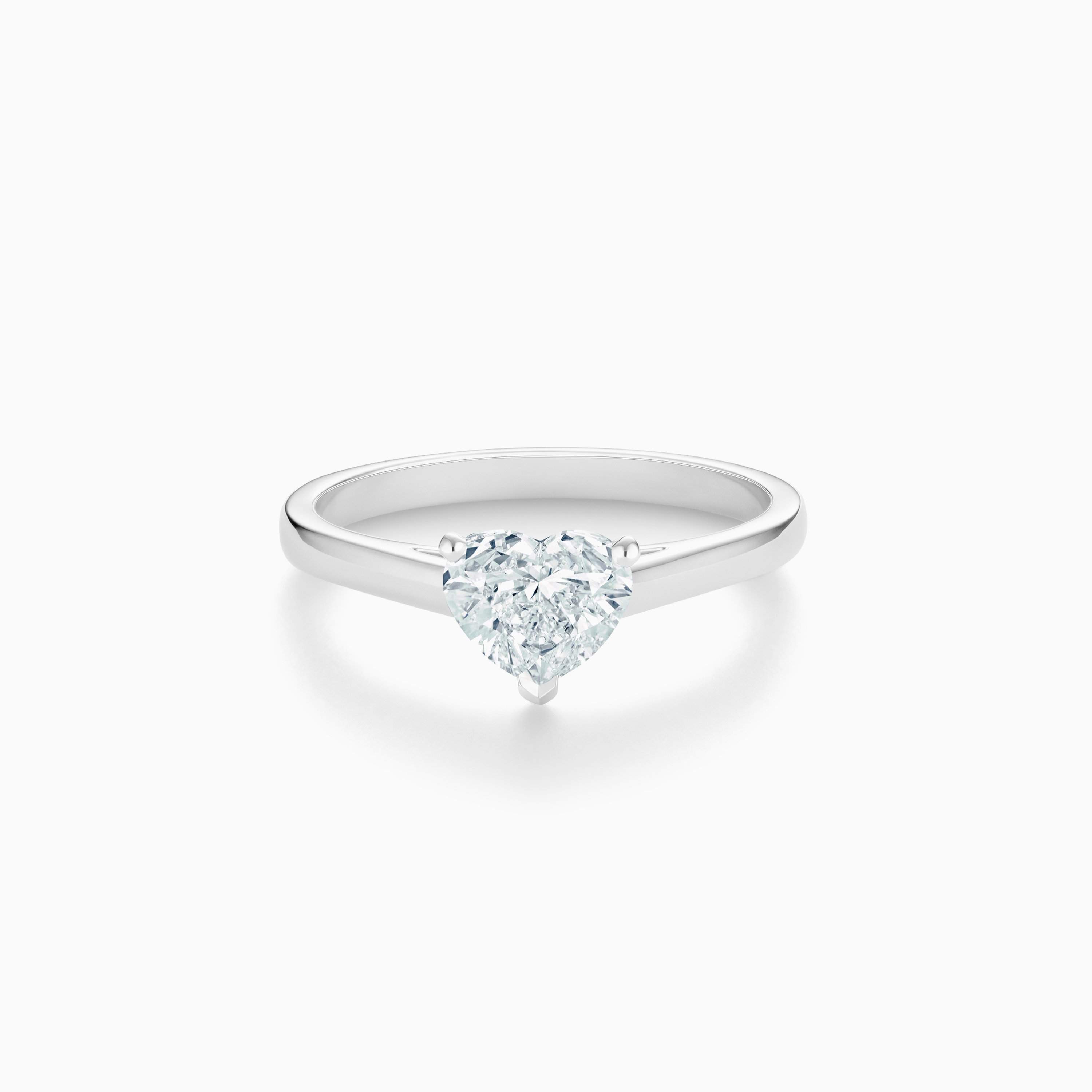 DB Classic heart-shaped diamond ring DB Classic heart-shaped diamond ring, image 1