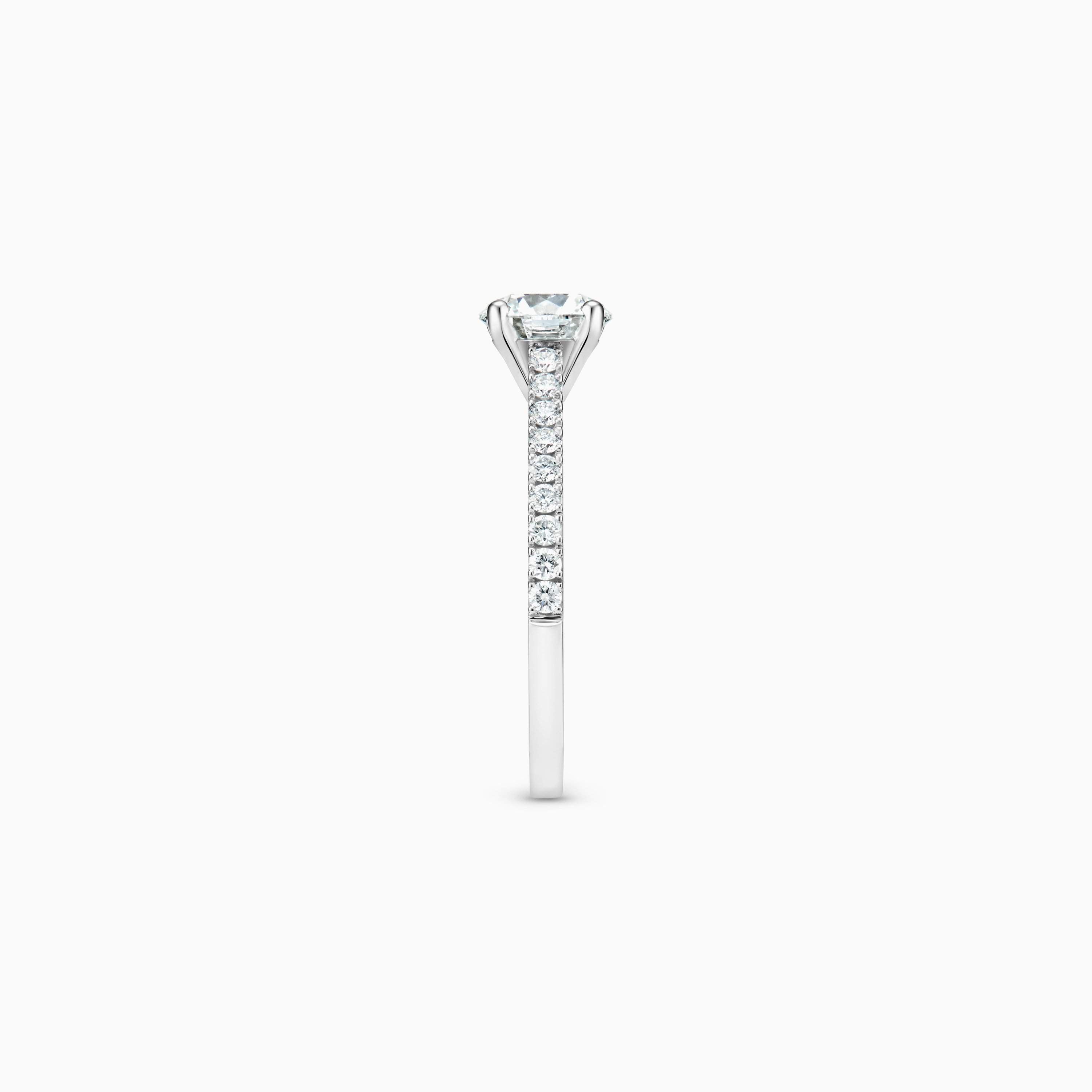 DB Classic Pavé round brilliant diamond ring DB Classic Pavé round brilliant diamond ring, image 4