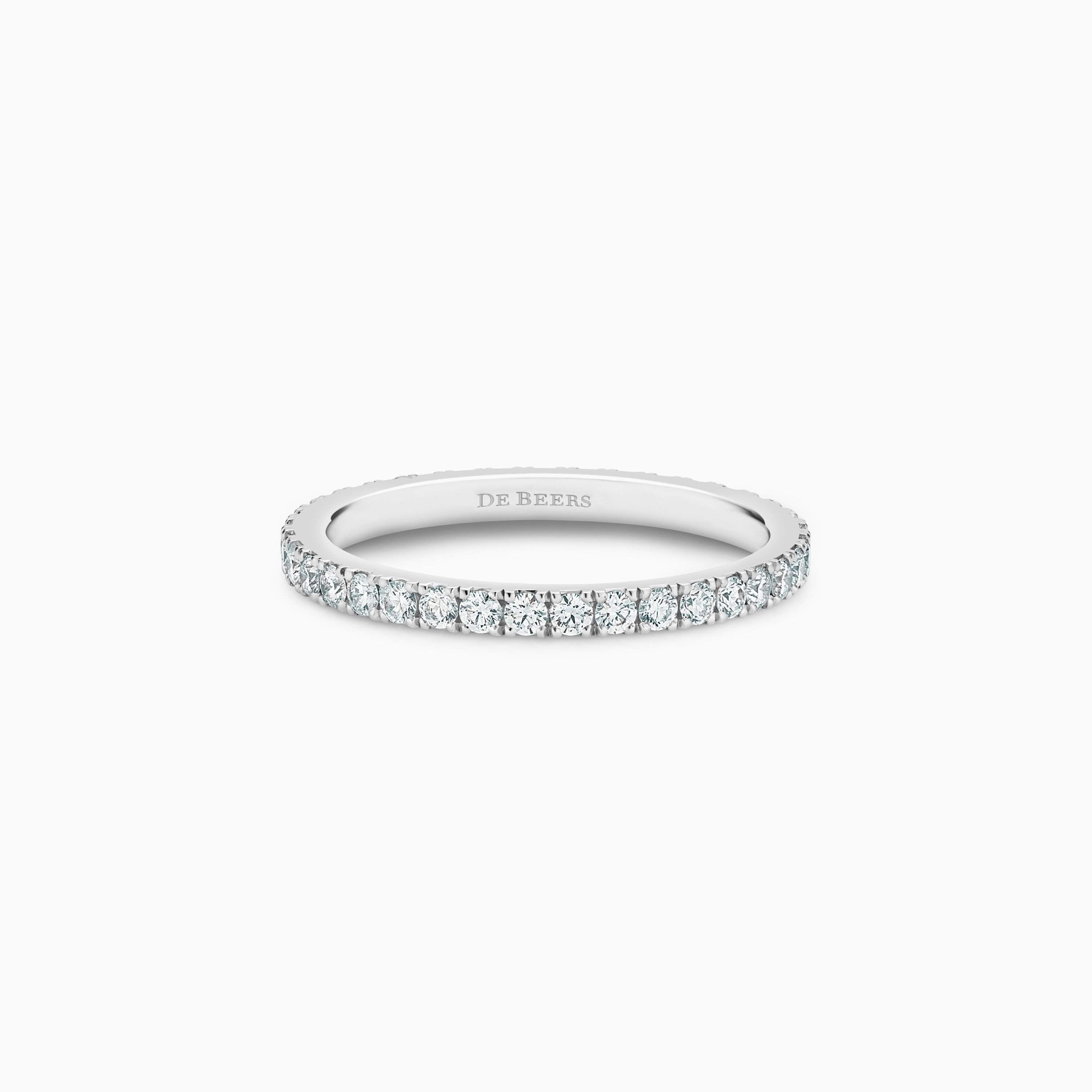 DB Classic eternity band in platinum DB Classic eternity band in platinum, image 1