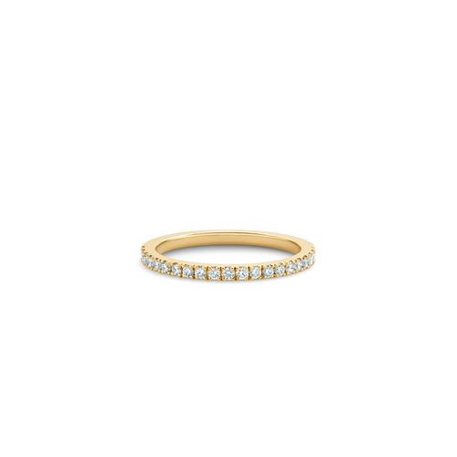 Debeers Db Classic Half Eternity Band In Gold