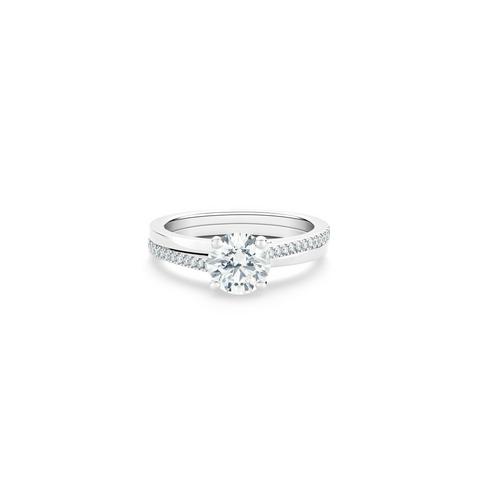 The Promise round brilliant diamond ring