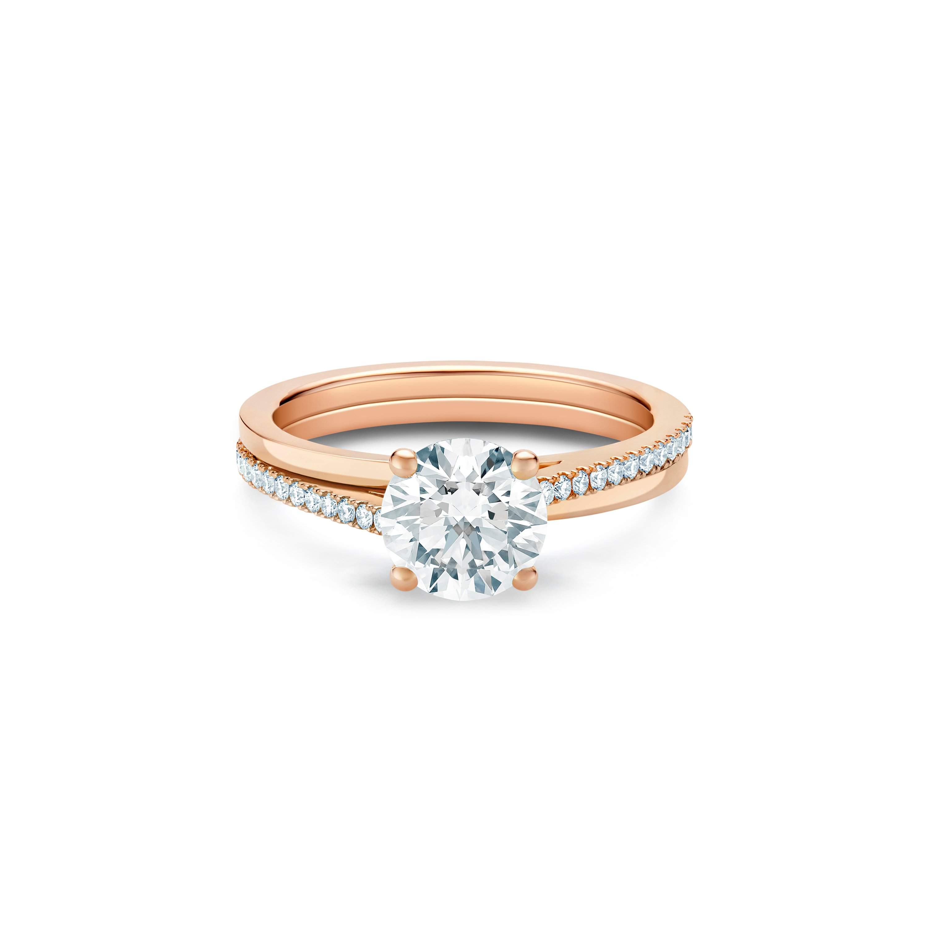 The Promise Round Brilliant Diamond Ring De Beers US