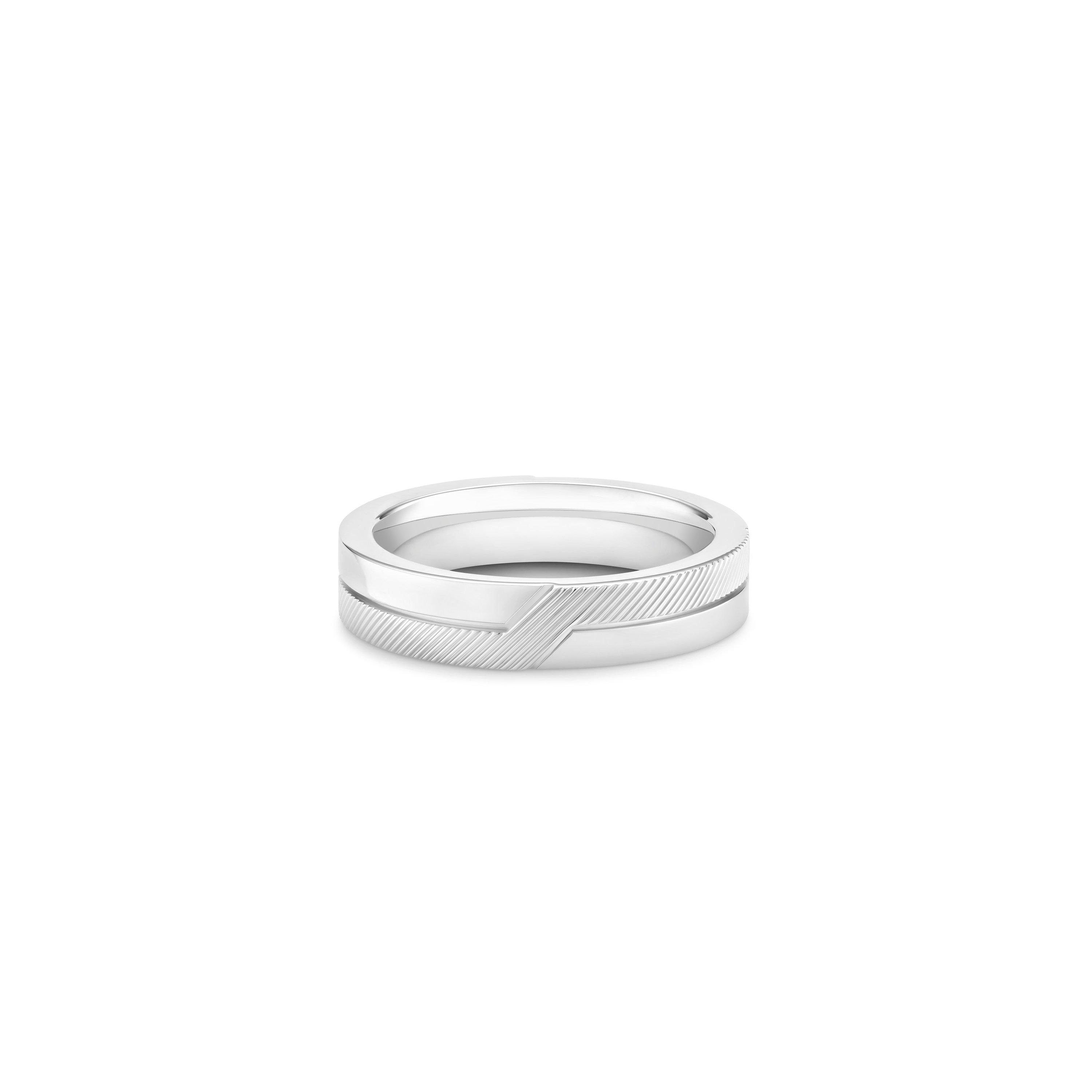 The Promise band in white gold, image 1