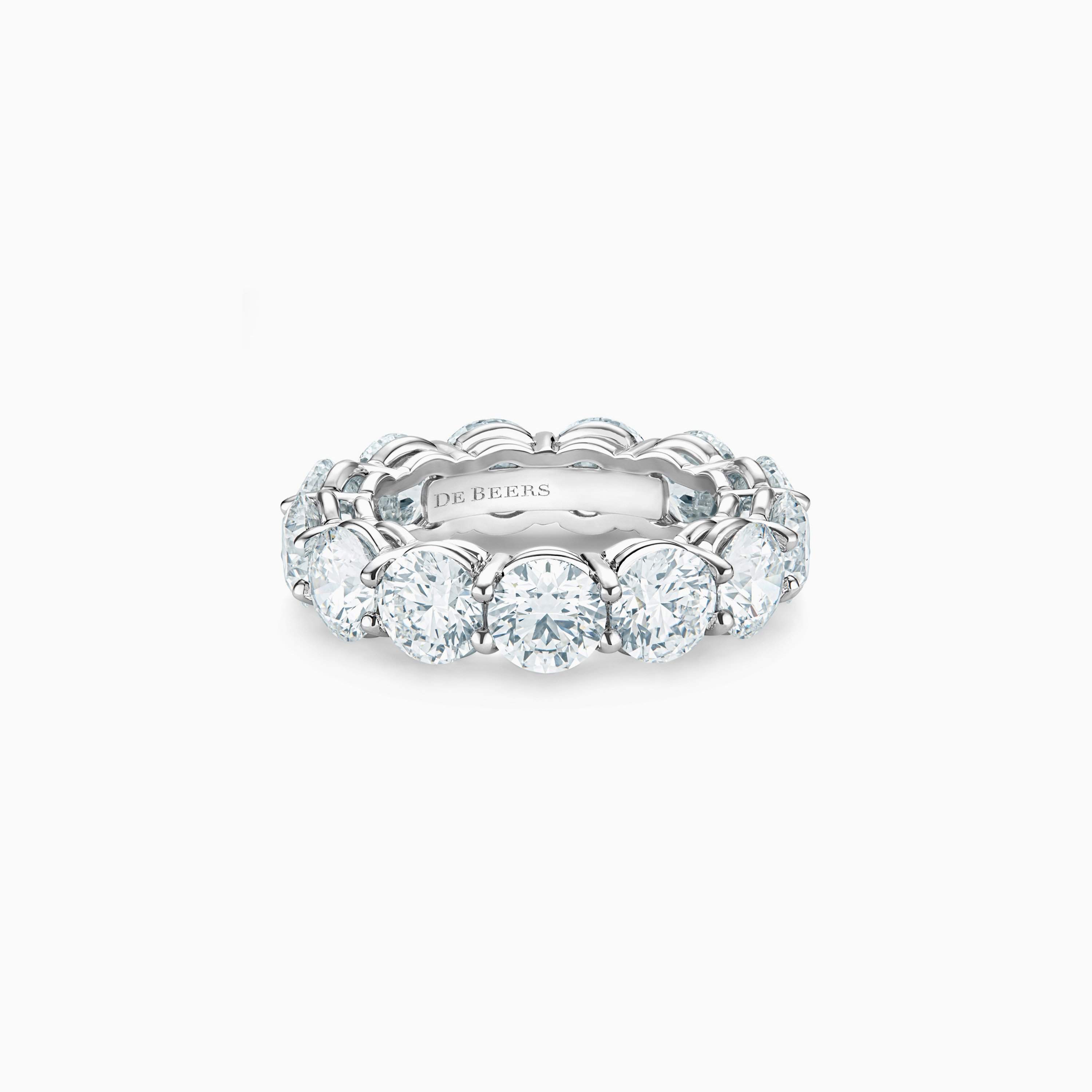 DB Classic eternity band in platinum DB Classic eternity band in platinum, image 1
