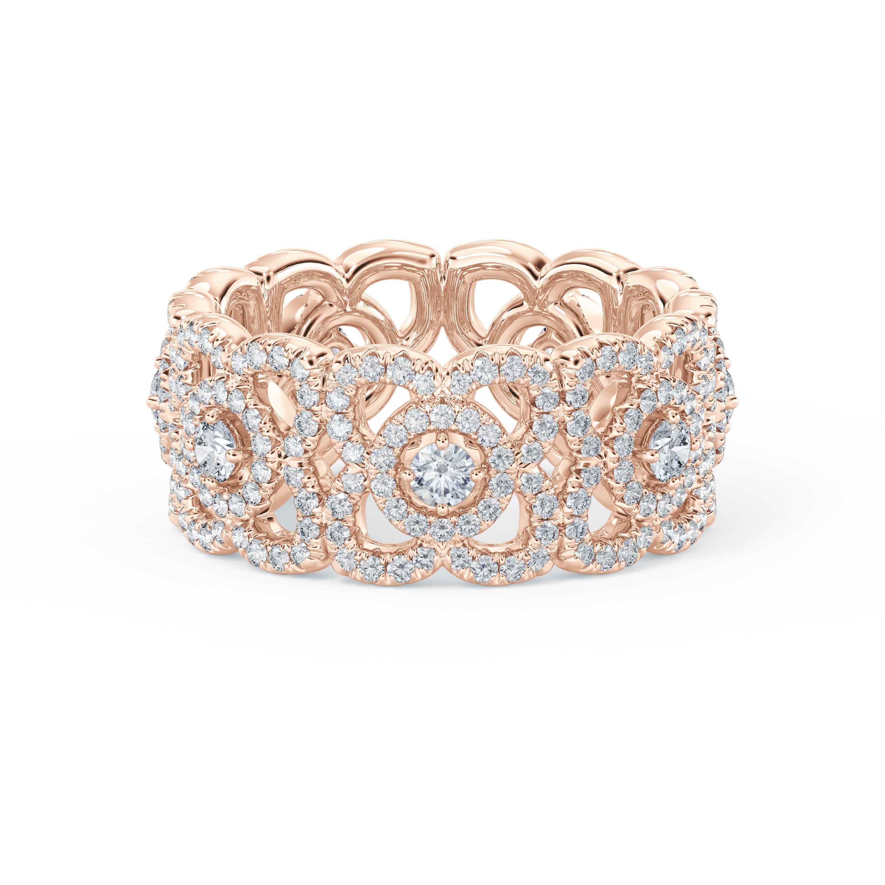 lotus ring rose gold