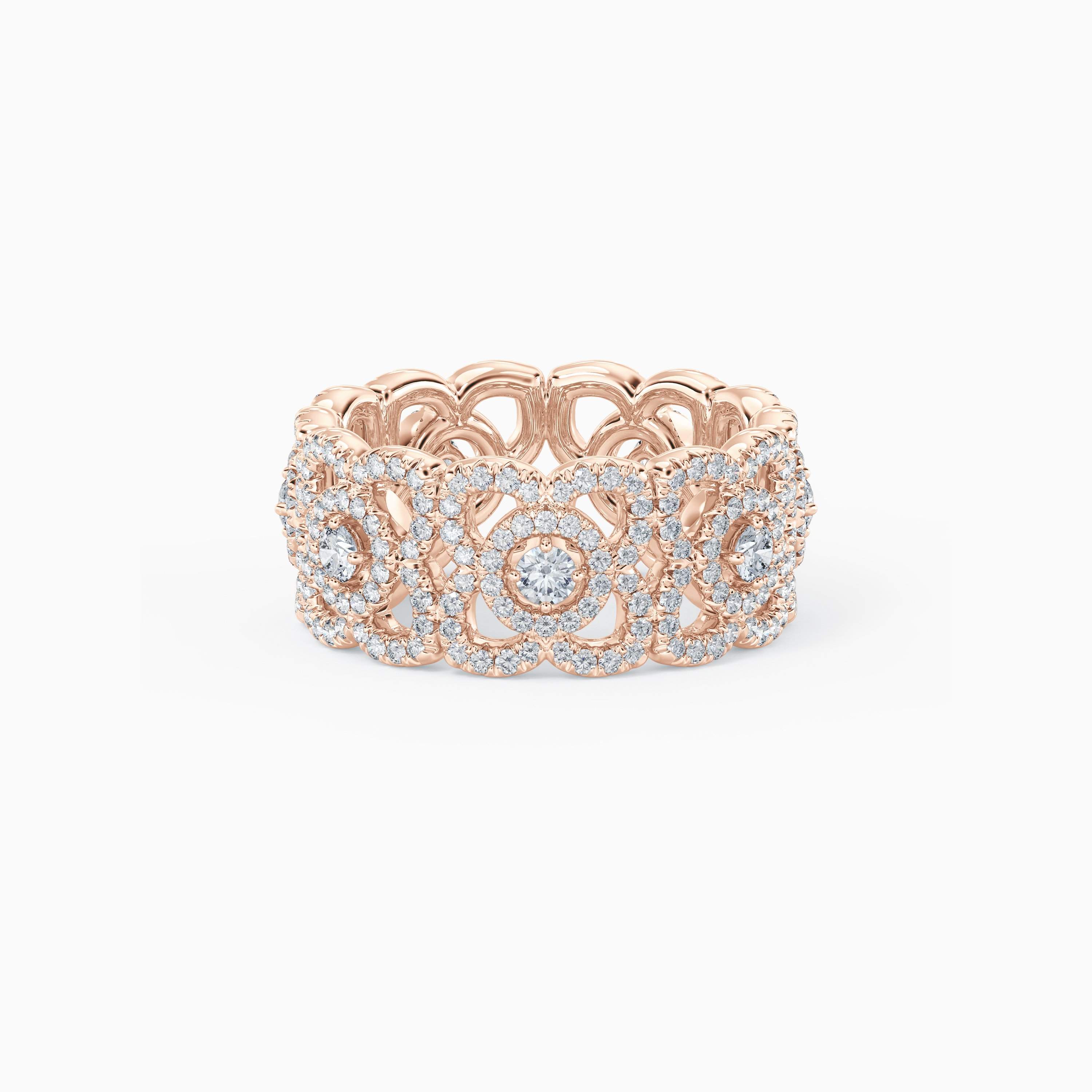 Enchanted Lotus band in rose gold Enchanted Lotus band in rose gold, image 1