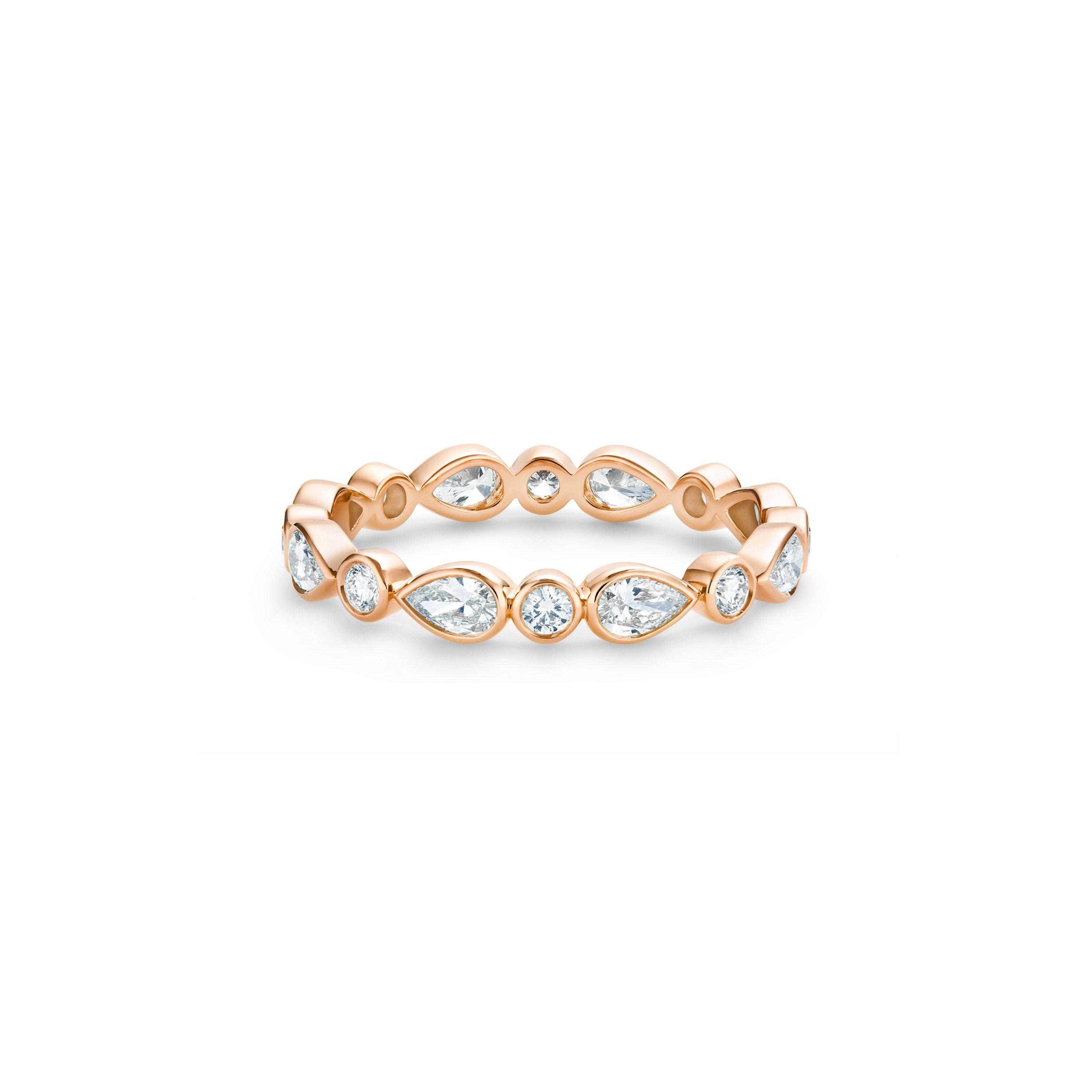 Petal Band in Rose Gold, image 1