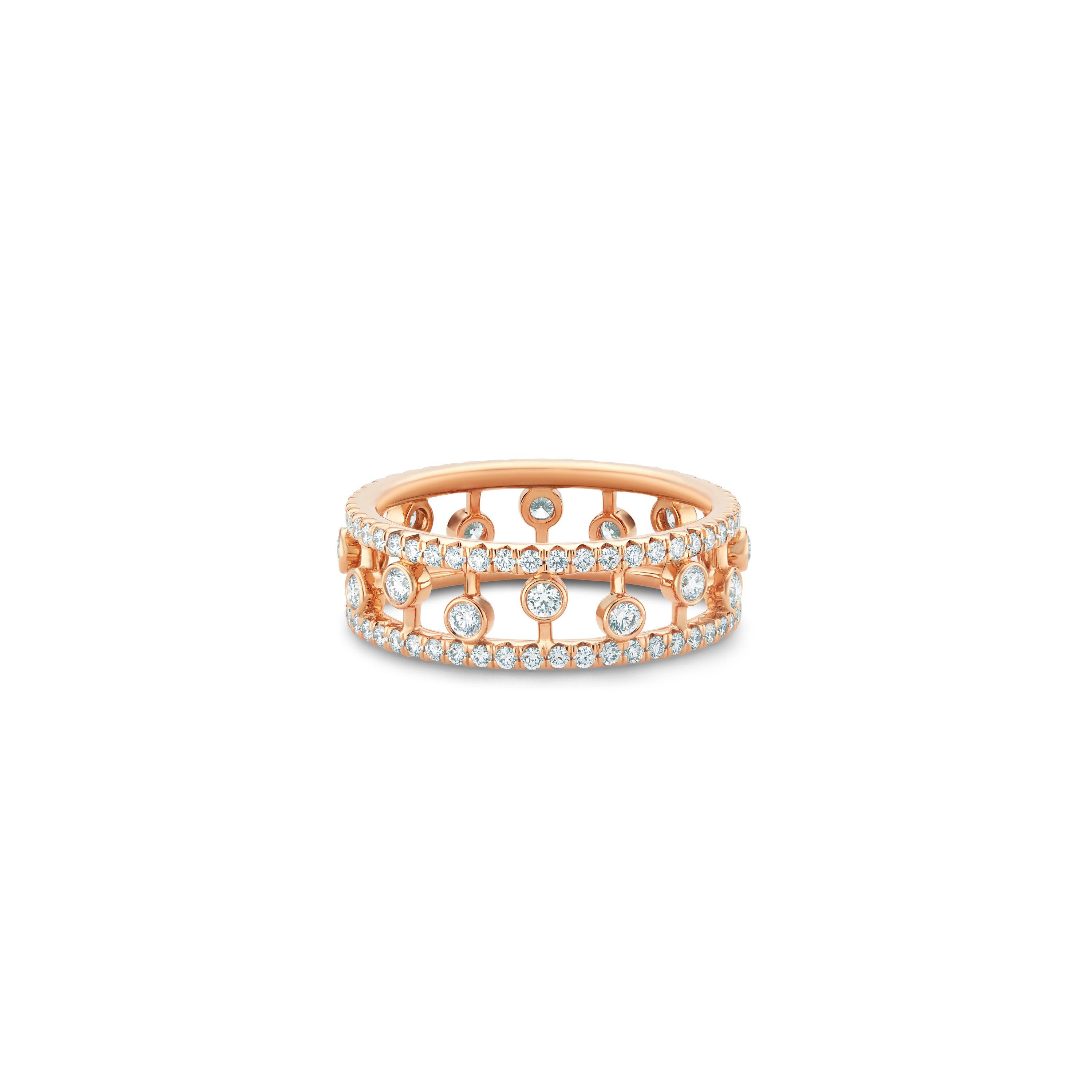 Debeers Dewdrop Band In Gold