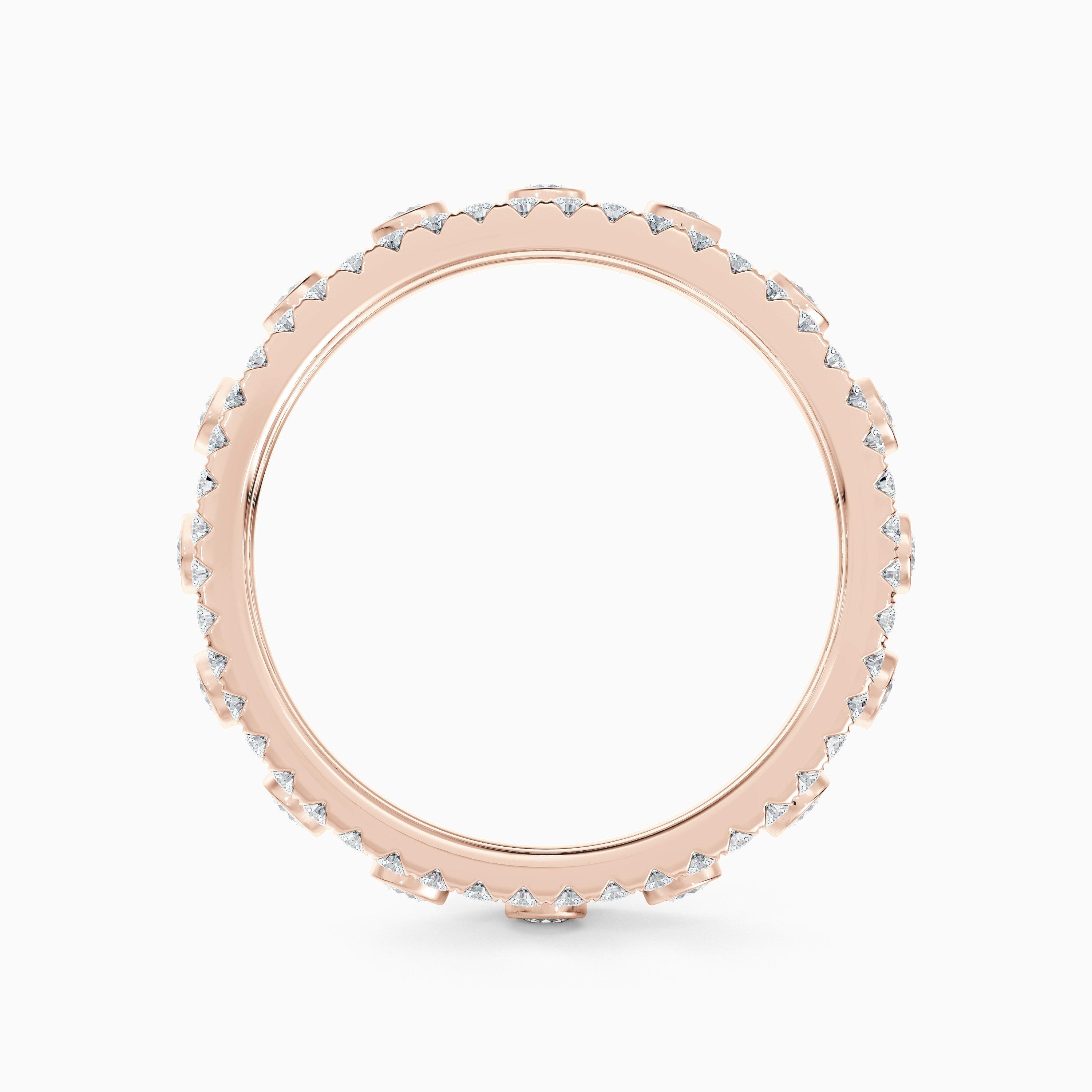 Bague Dewdrop en or rose, image 5