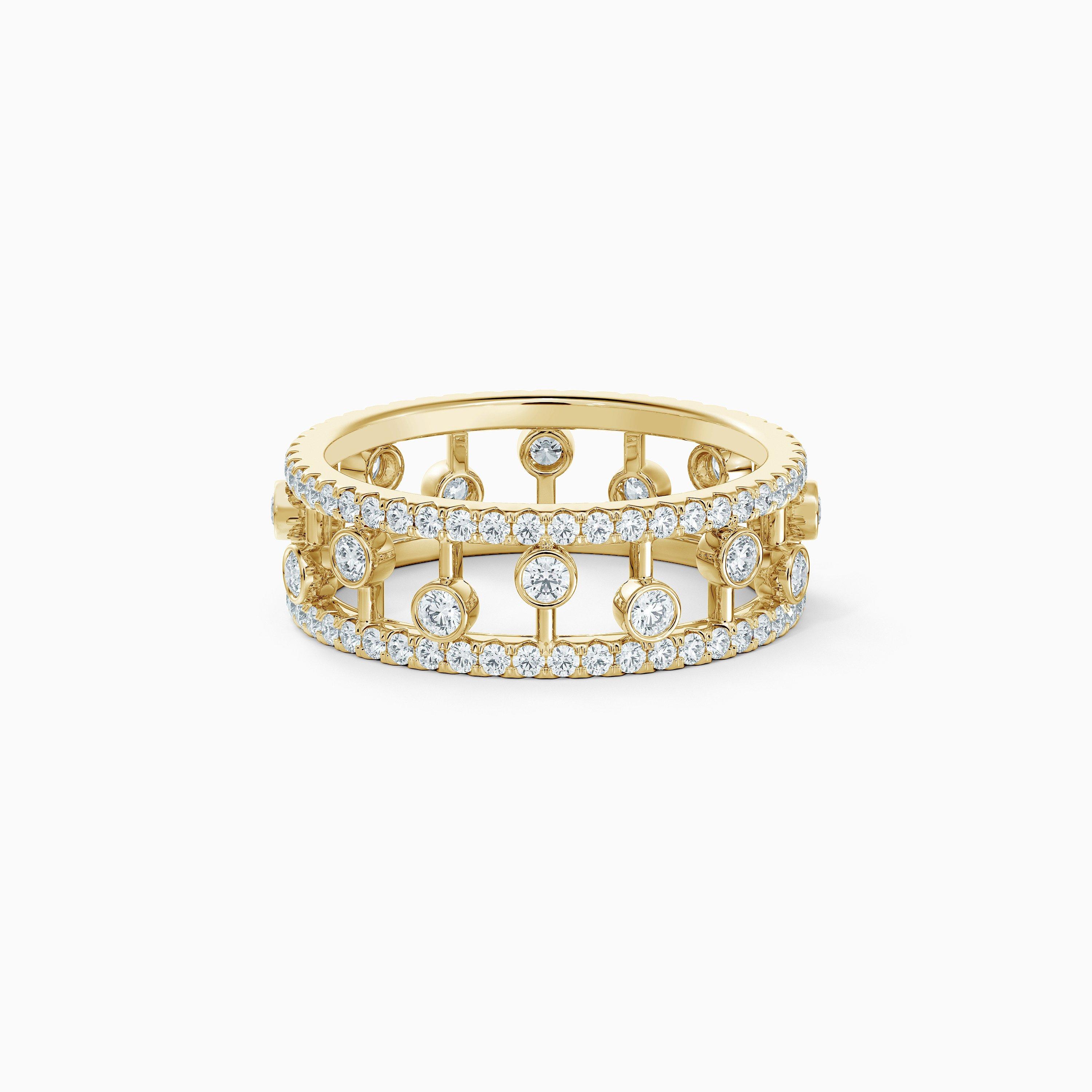 Dewdrop Band in Yellow Gold, image 1