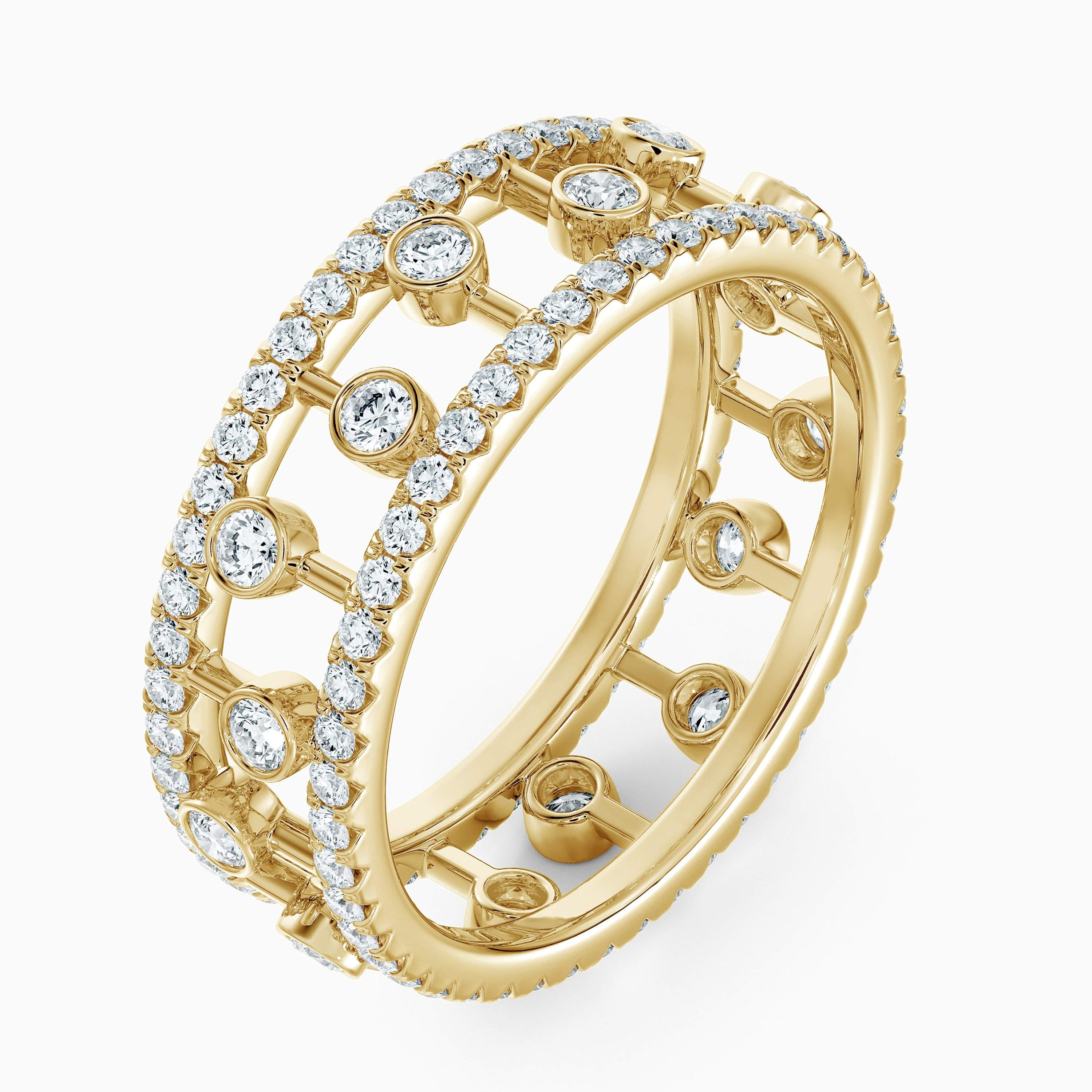 Dewdrop band in yellow gold Dewdrop band in yellow gold, image 2