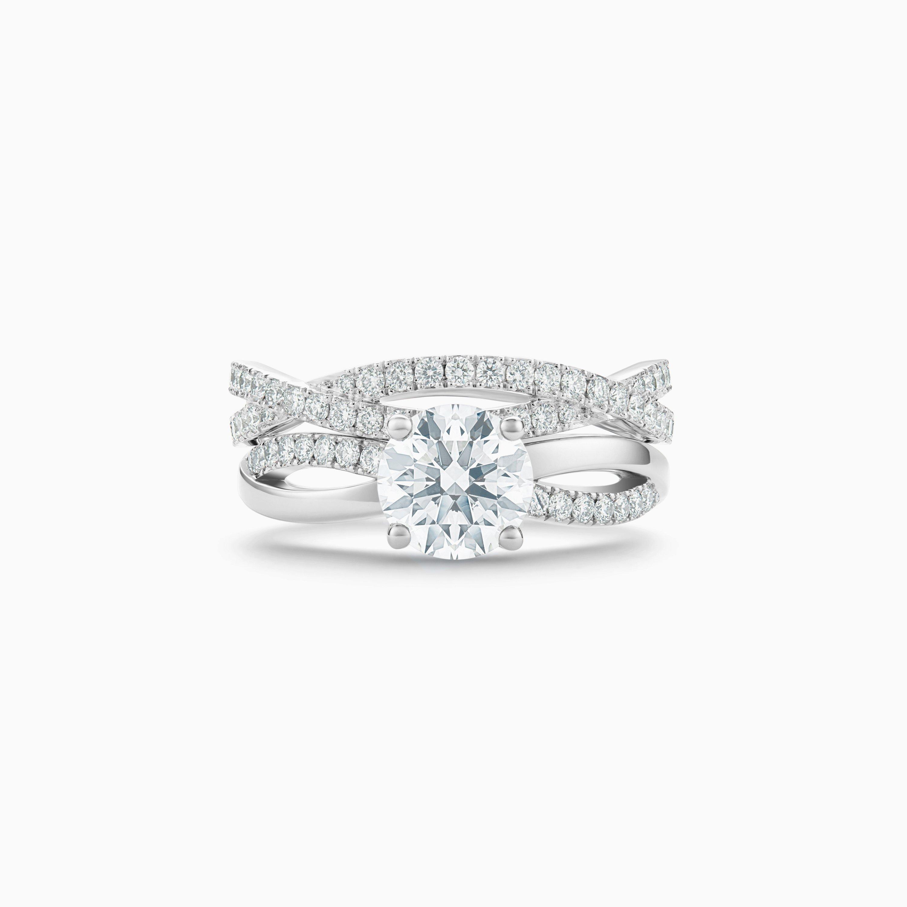 Solitaire Infinity diamant rond brillant, image 3