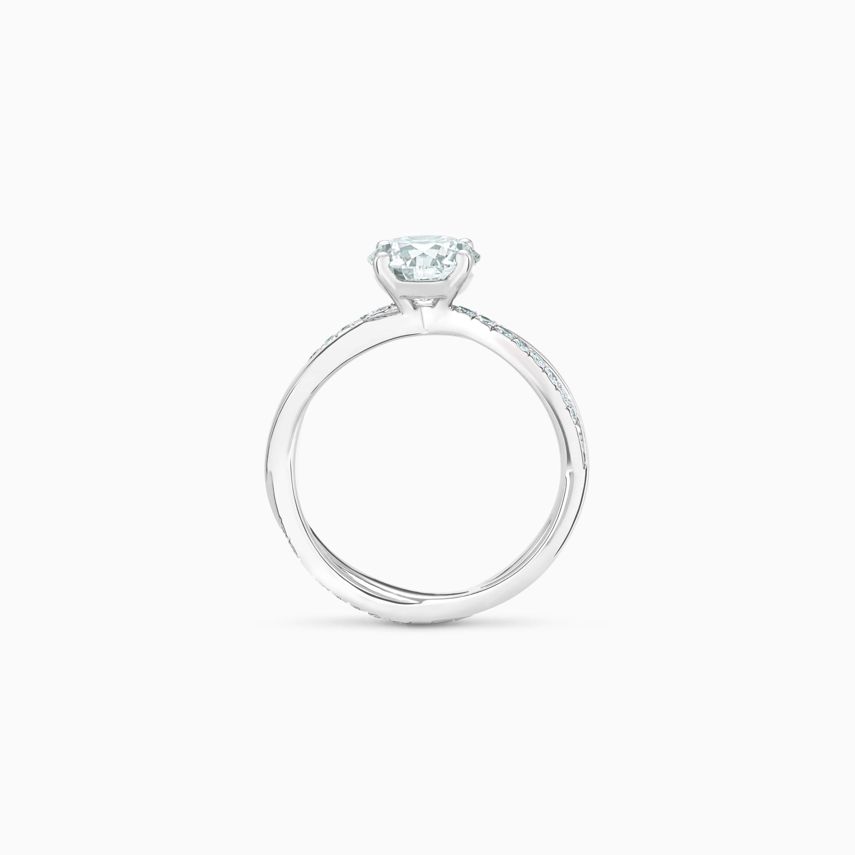 Solitaire Infinity diamant rond brillant, image 5