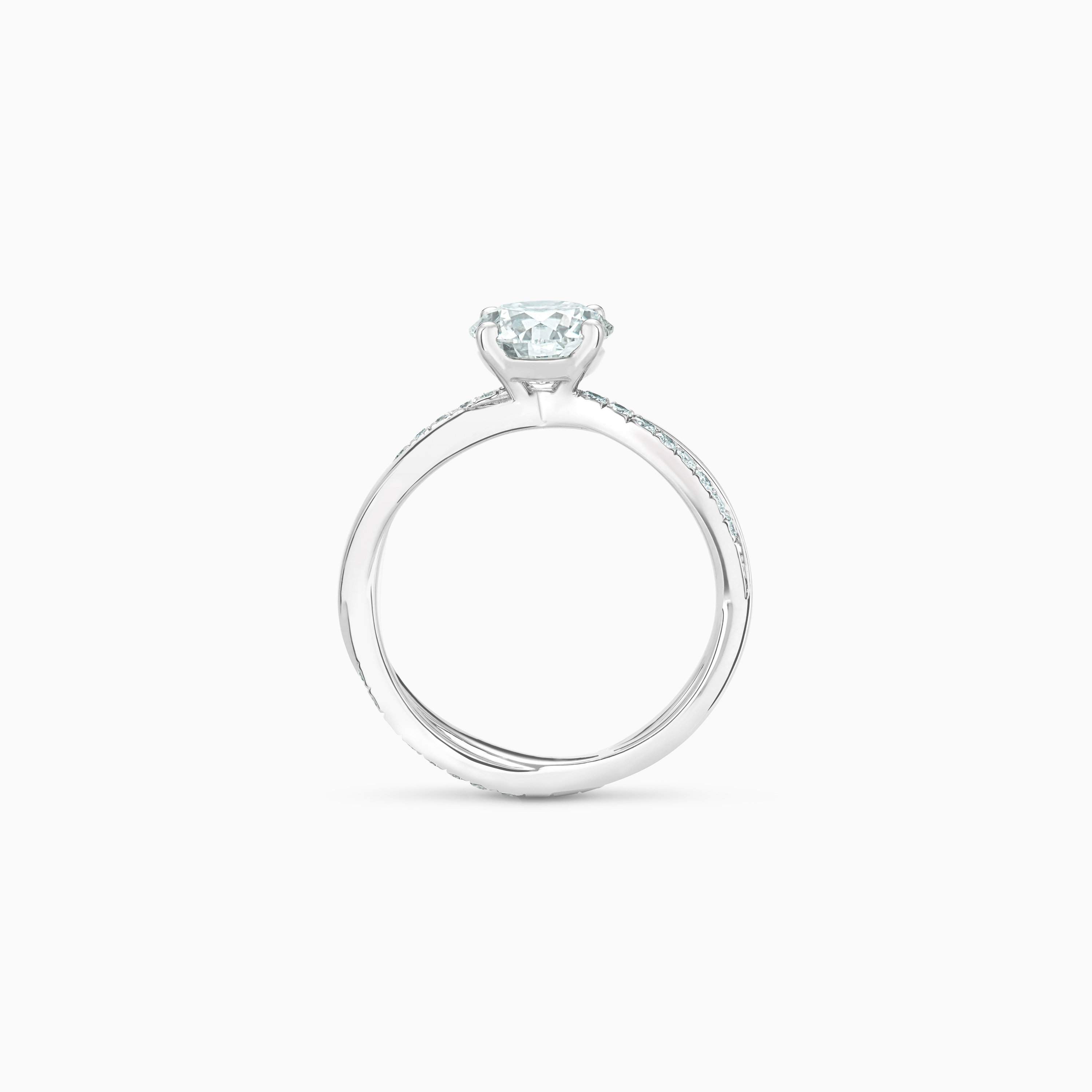 Infinity round brilliant diamond ring Infinity round brilliant diamond ring, image 5