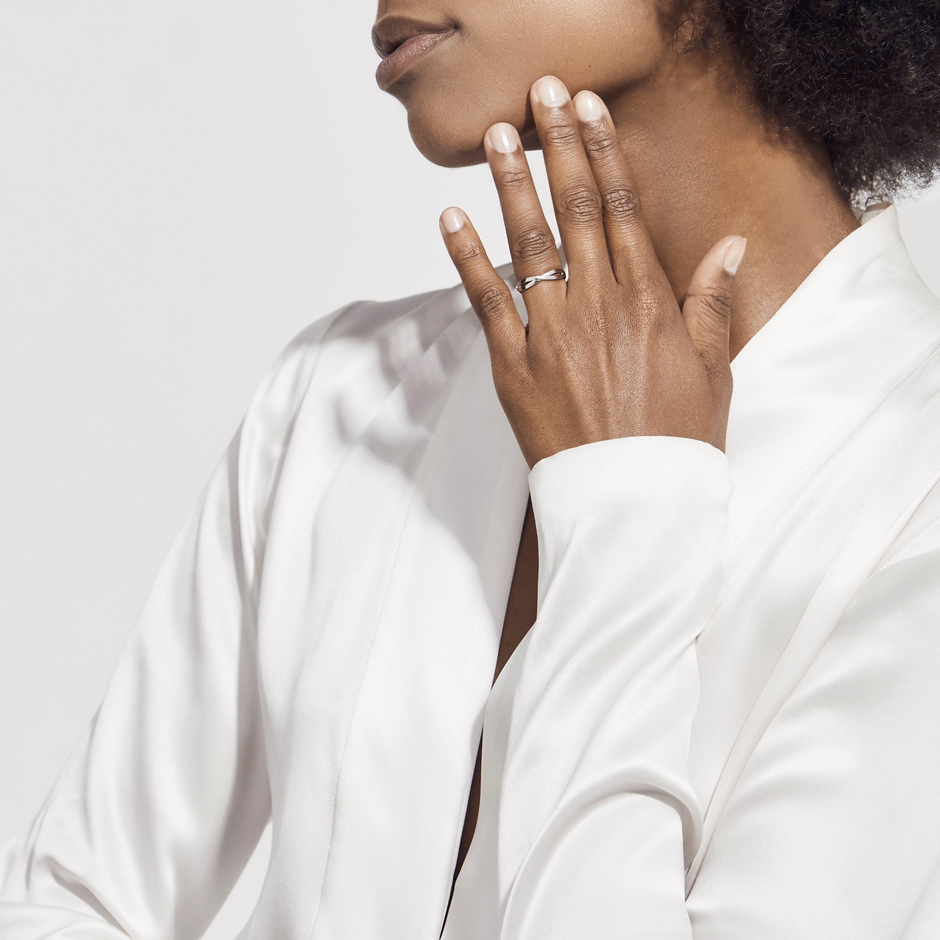 Infinity 白金戒指, image 2