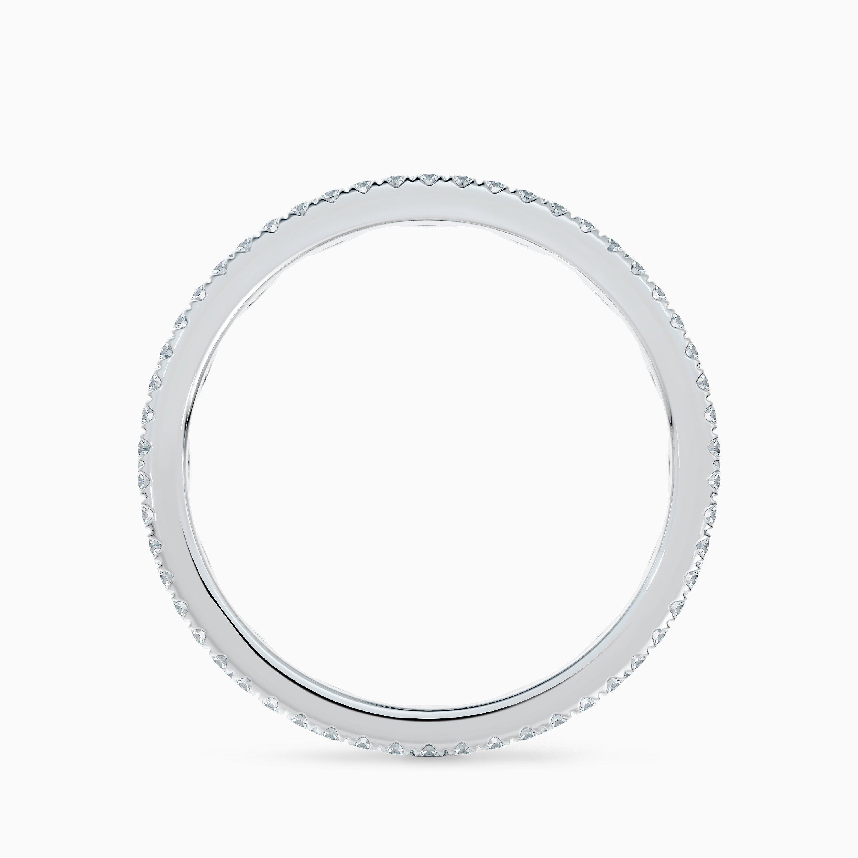 Bague pav&eacute;e Dewdrop en or blanc, image 5