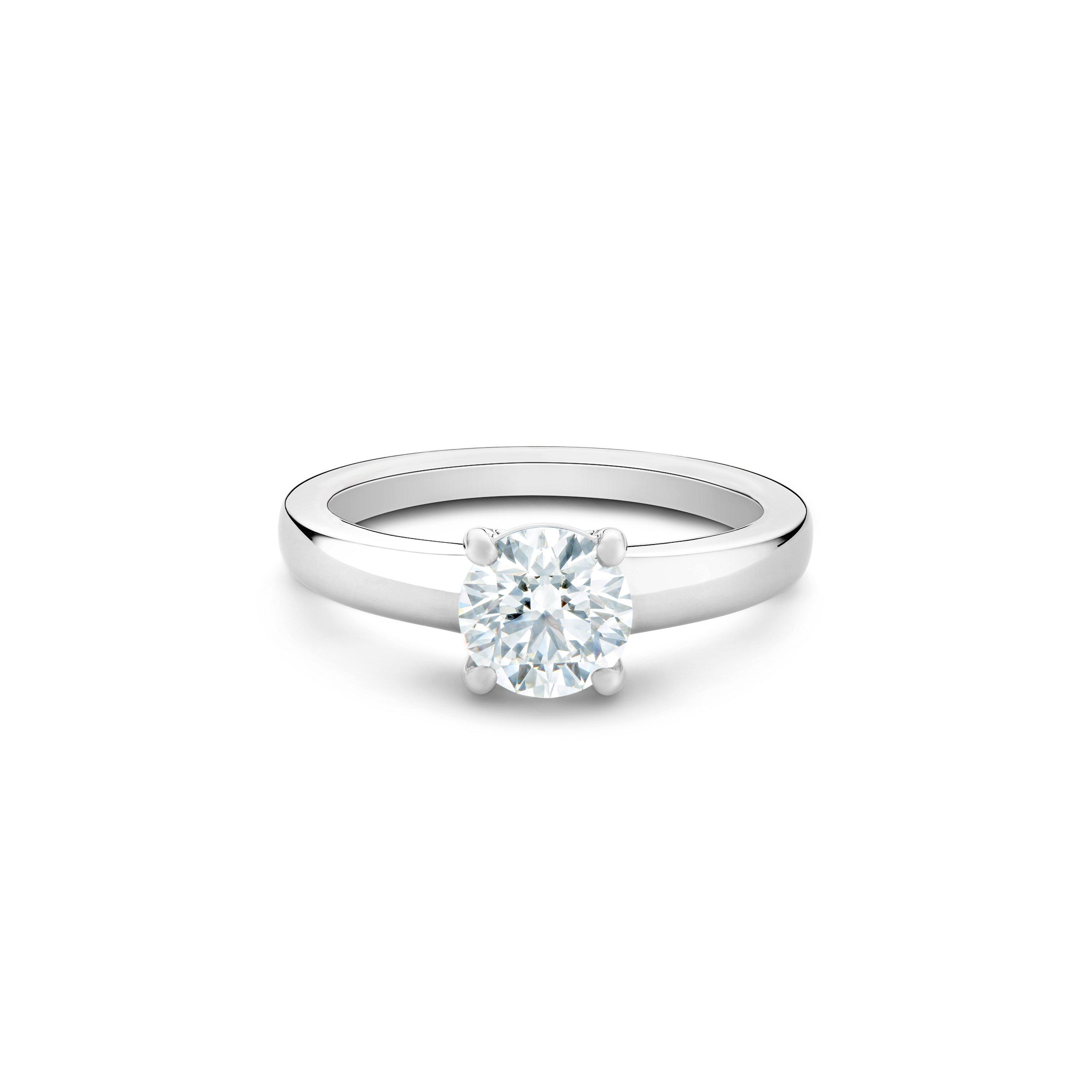 DB Signature round brilliant diamond ring