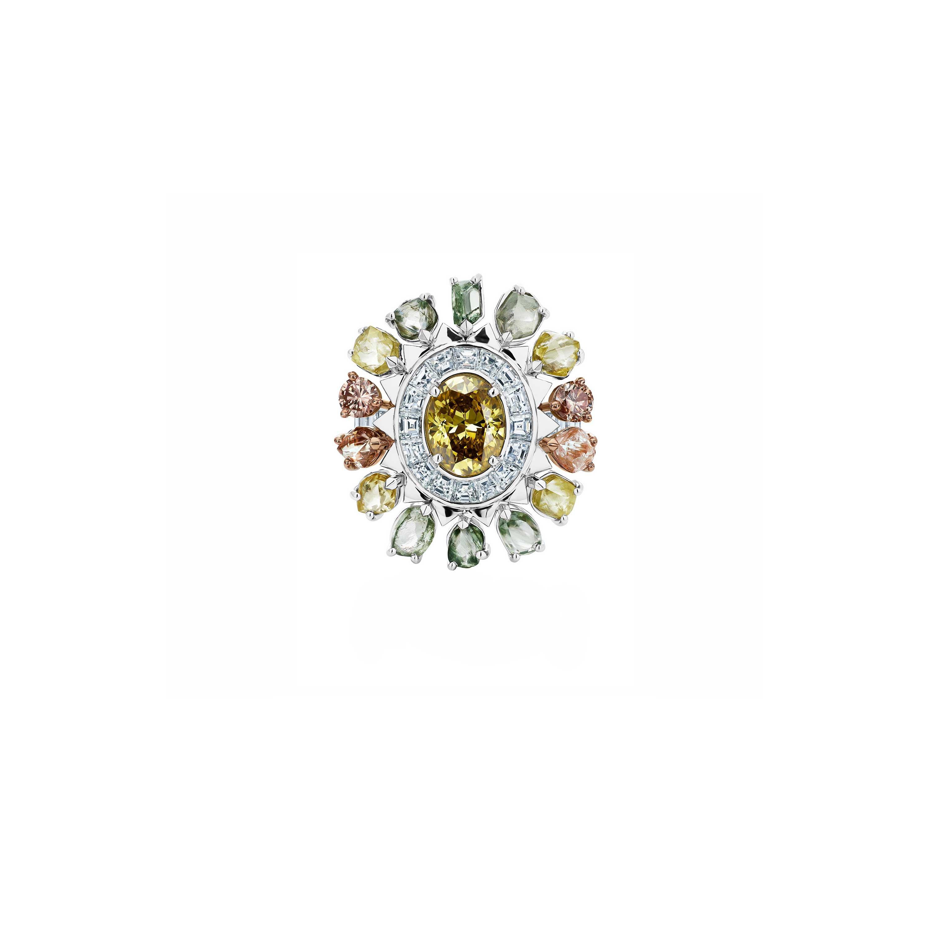 Portraits of Nature by De Beers 系列 Knysna Chameleon 戒指