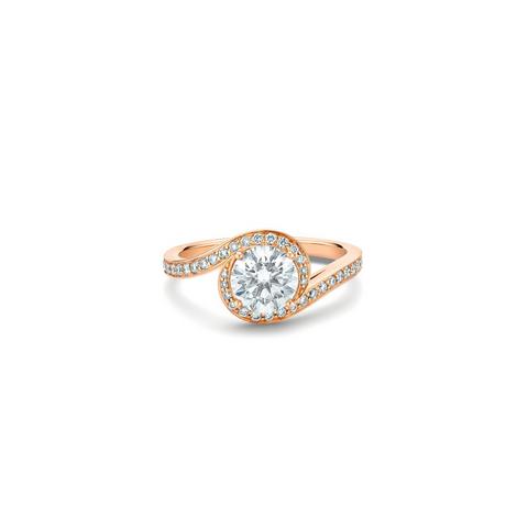 Solitaire Caress taille brillant