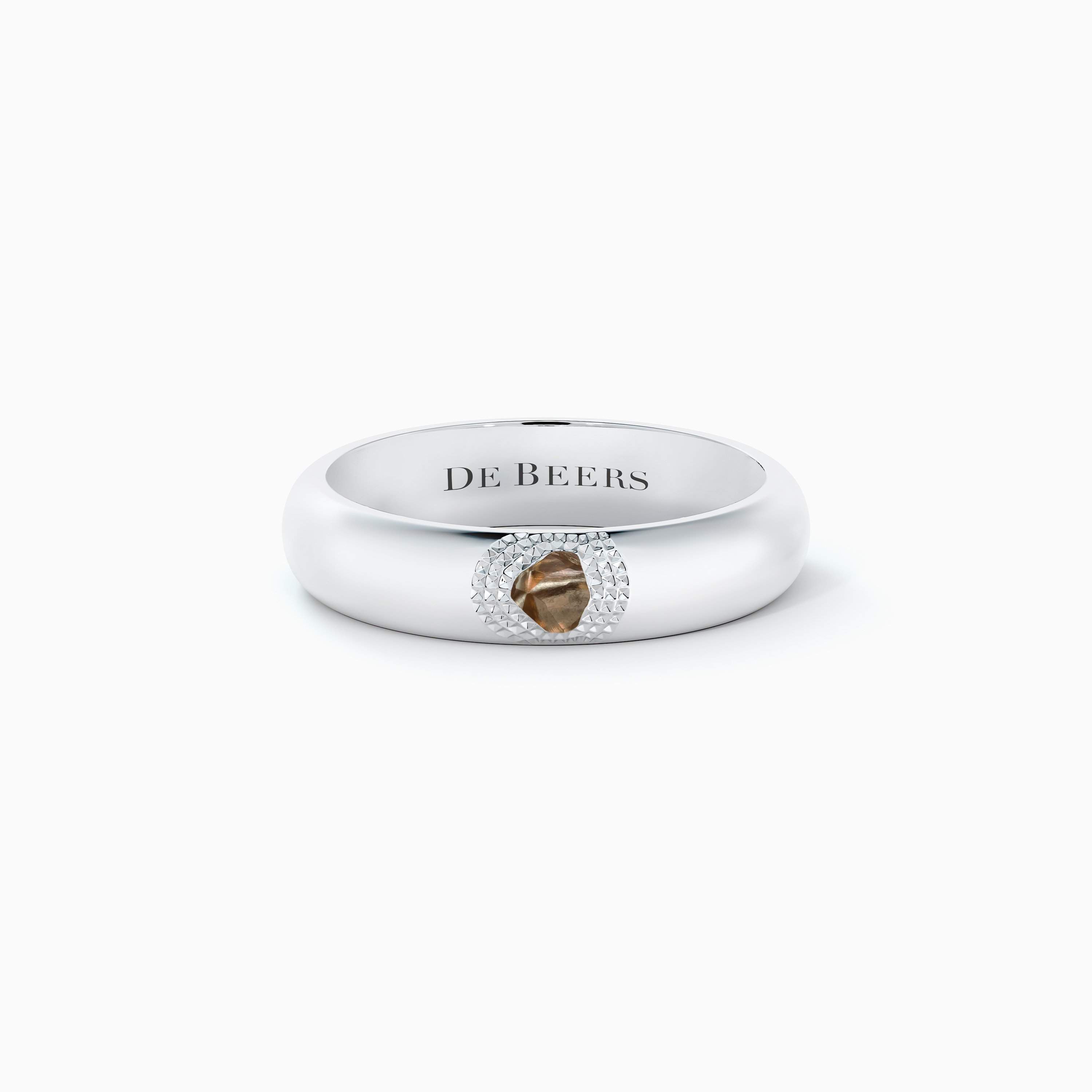 Talisman large band in white gold Talisman large band in white gold, image 1