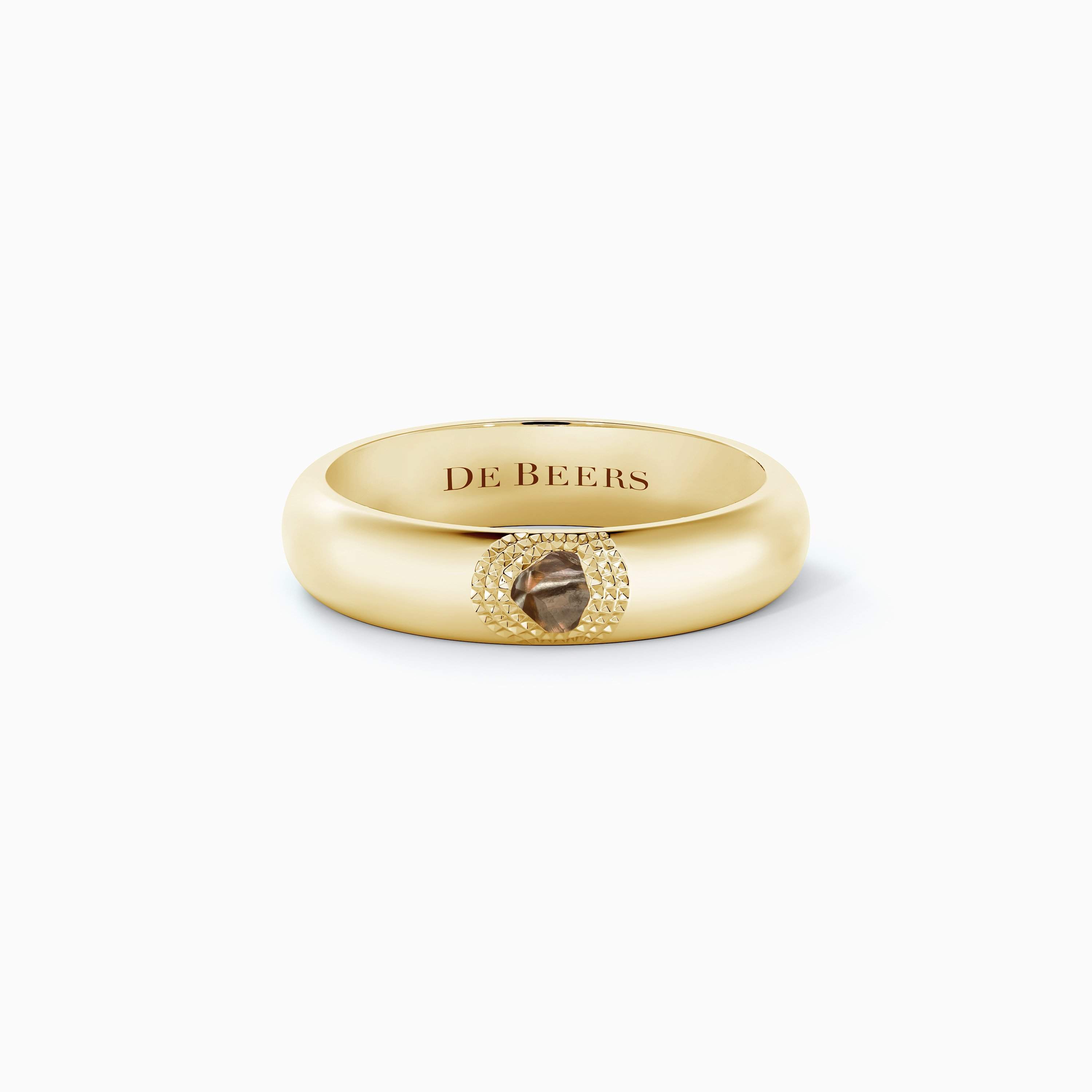 Talisman large band in yellow gold Talisman large band in yellow gold, image 1