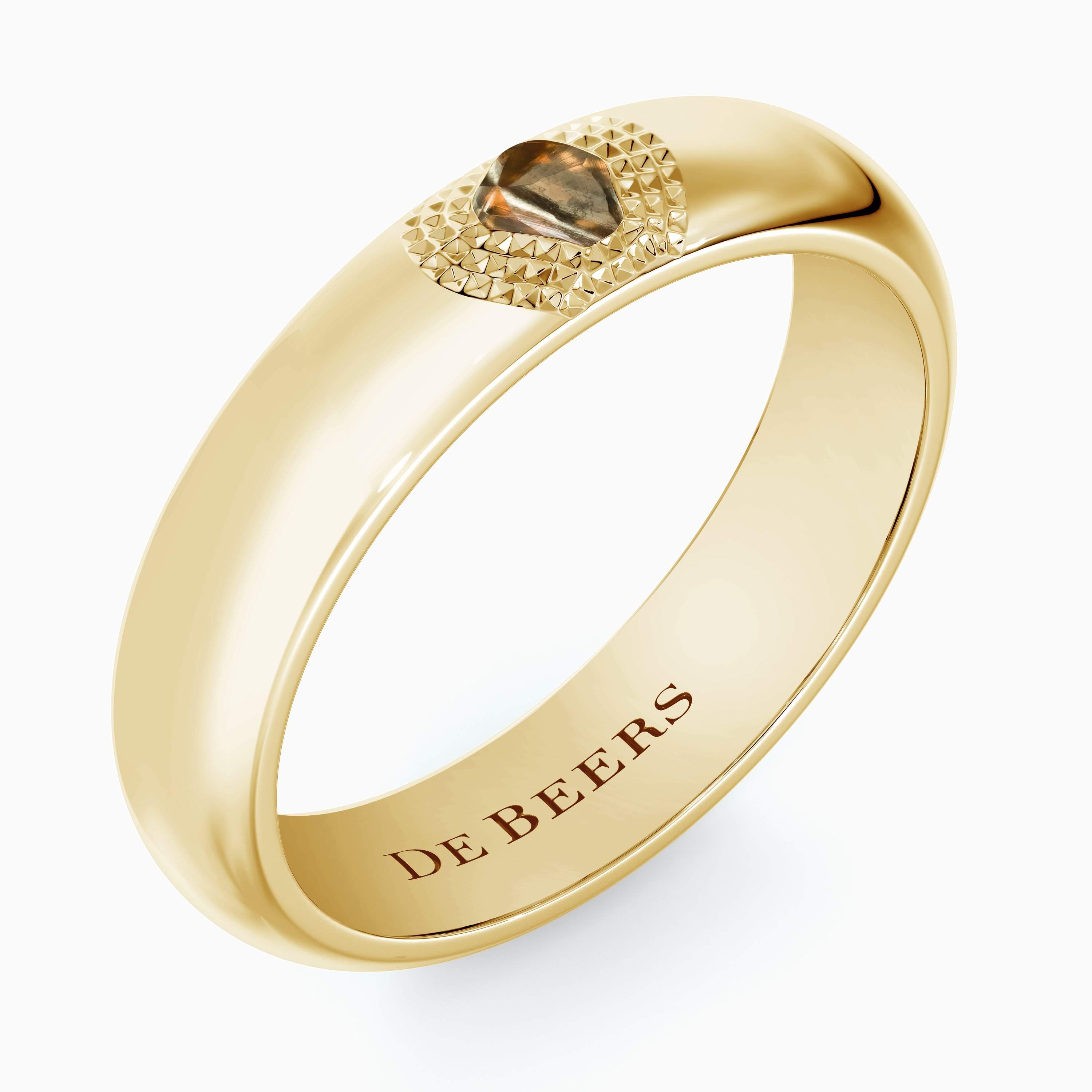 Talisman large band in yellow gold Talisman large band in yellow gold, image 2